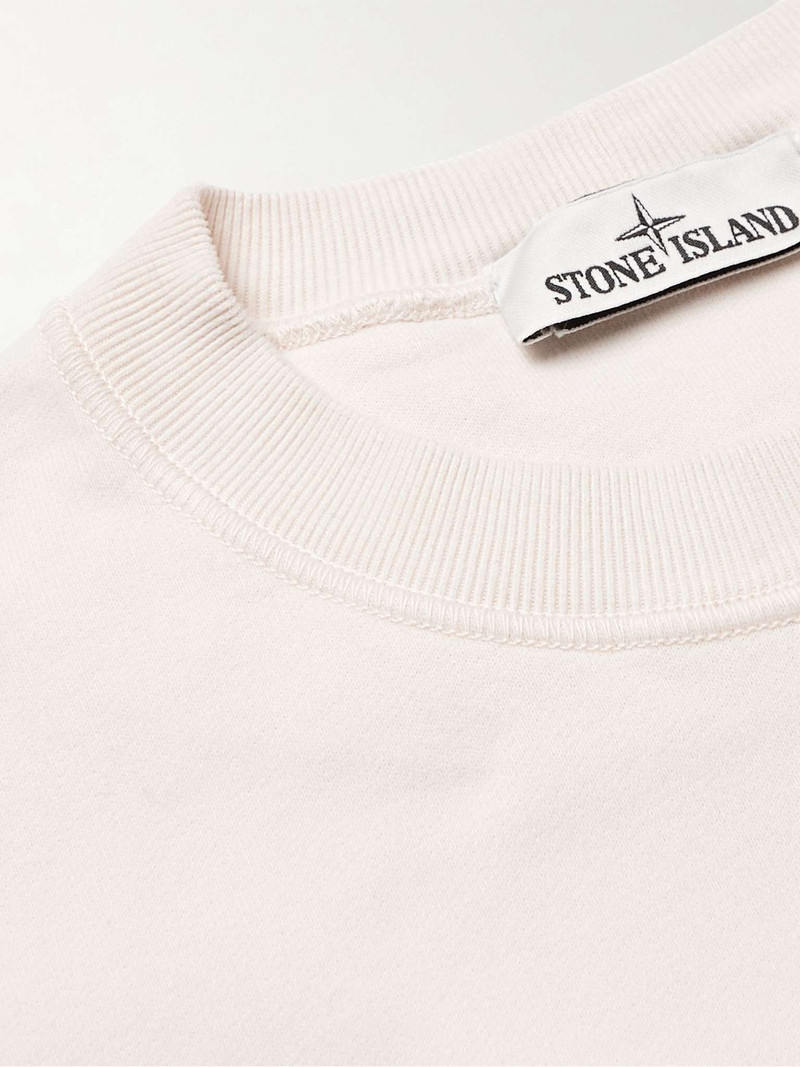 Logo-Appliquéd Cotton-Jersey Sweatshirt 5
