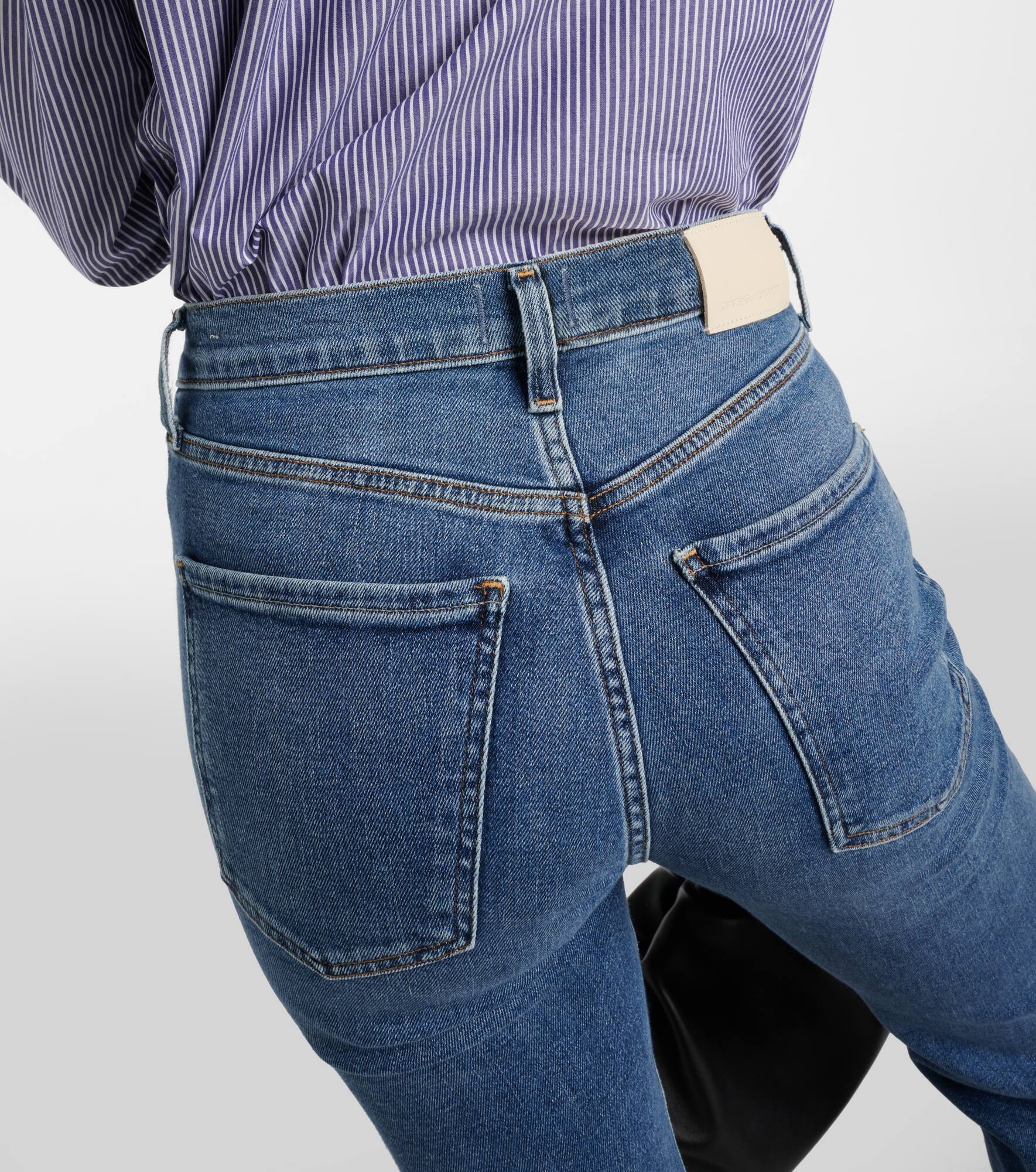 Daphne high-rise cropped straight jeans - 6