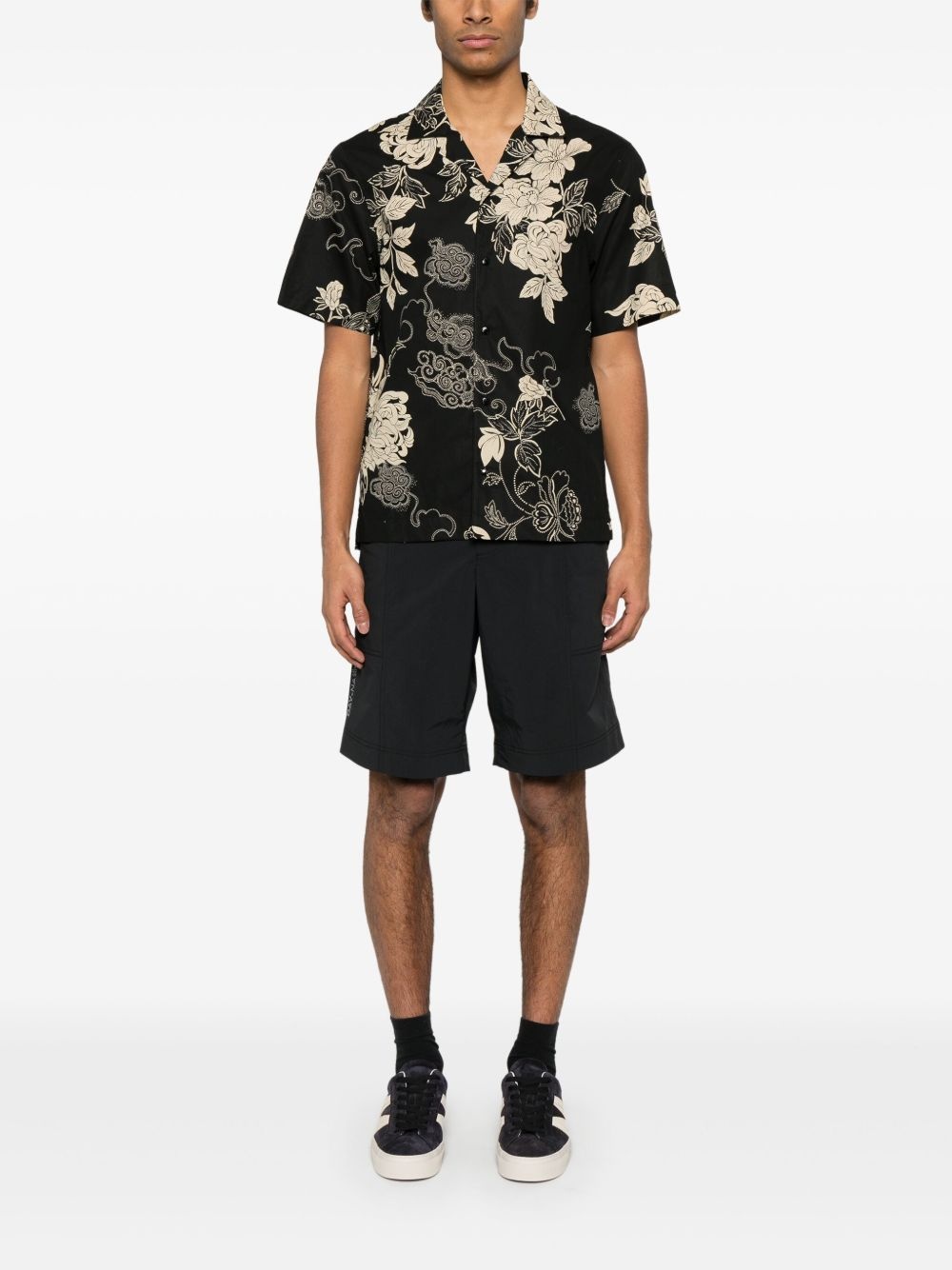 floral-print shirt - 2