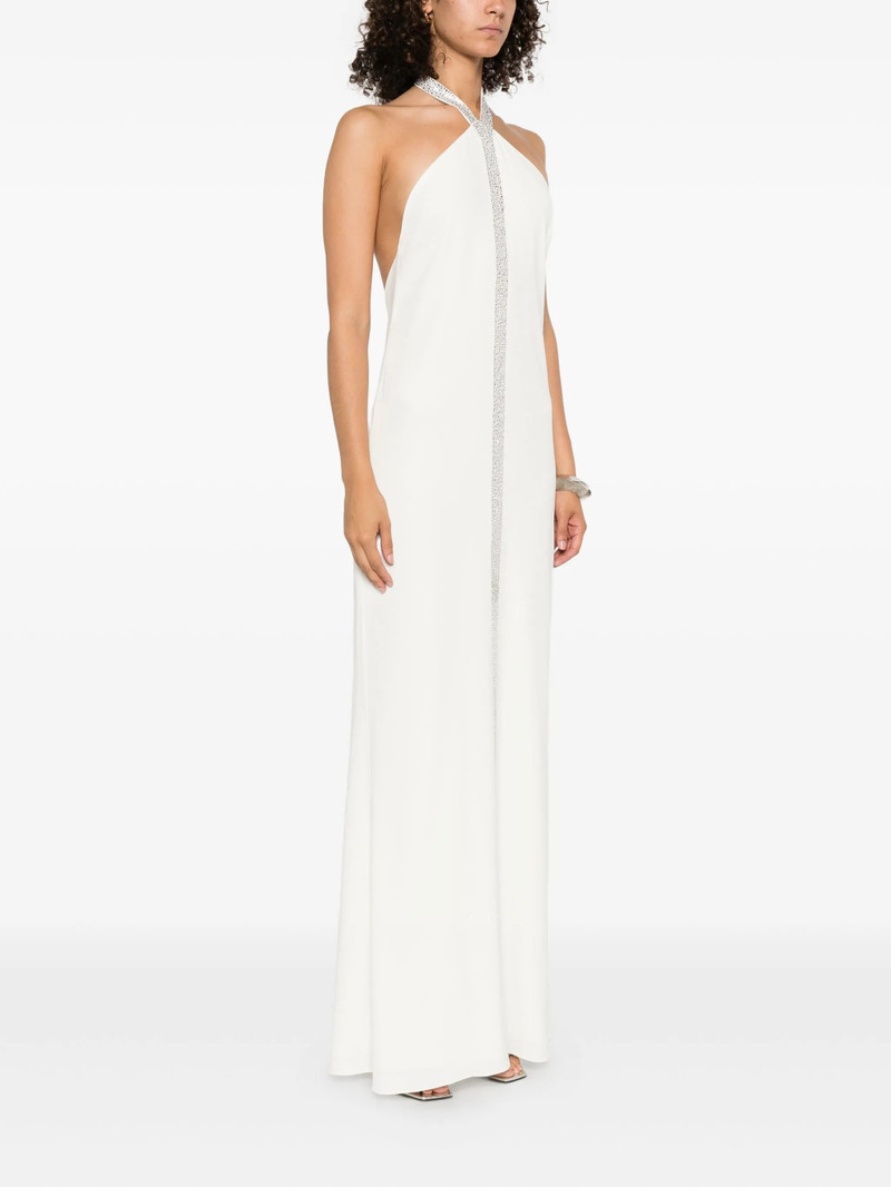 Taller Marmo Taller Marmo Halter-neck Embellished-panel Maxi Dress outlook