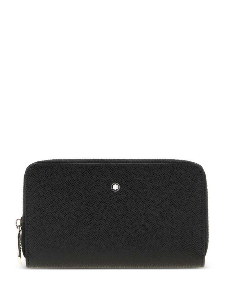 zip-around leather wallet 1