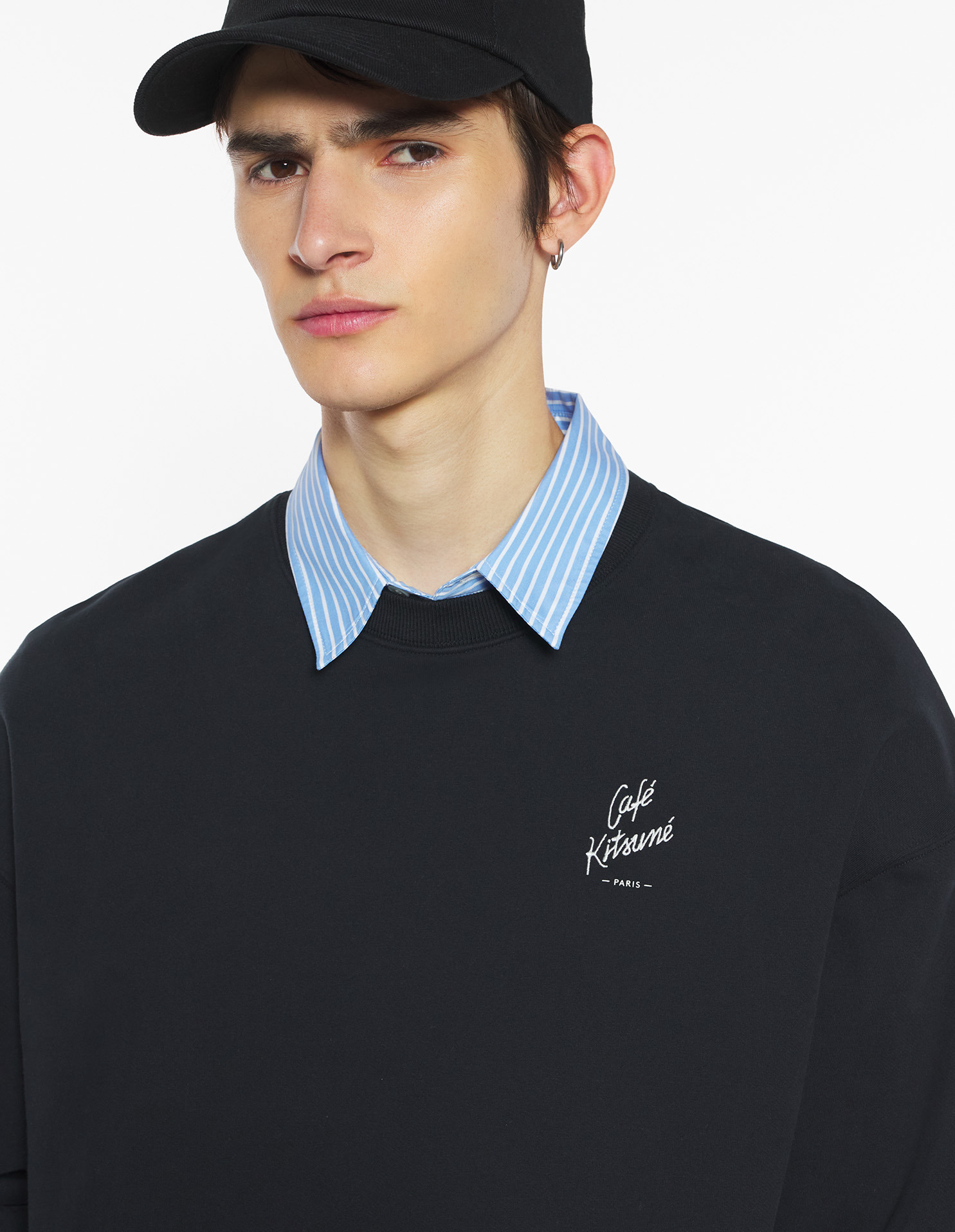 CAFE KITSUNE RELAX SWEATSHIRT - 7