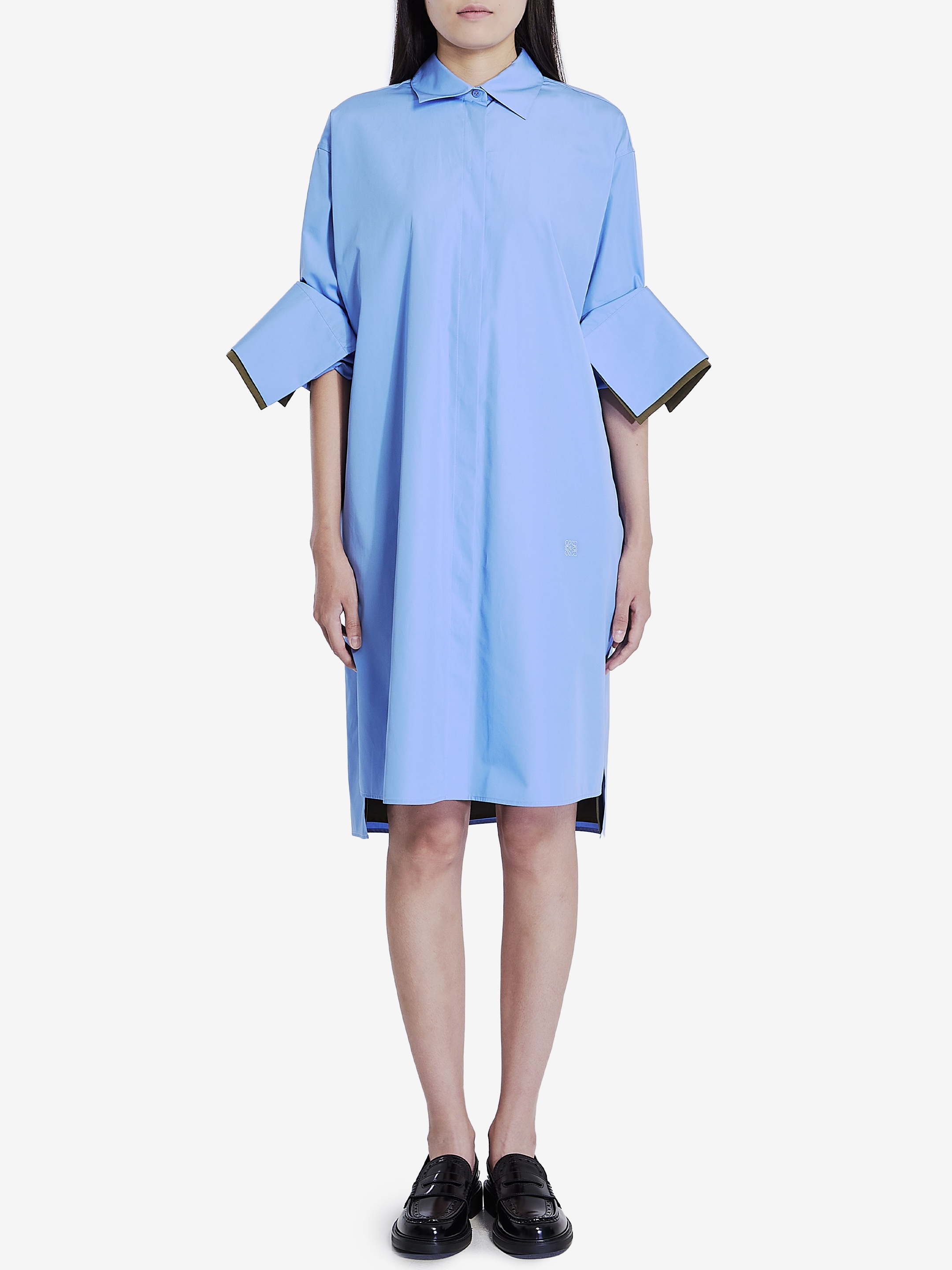 Cotton shirt dress - 1