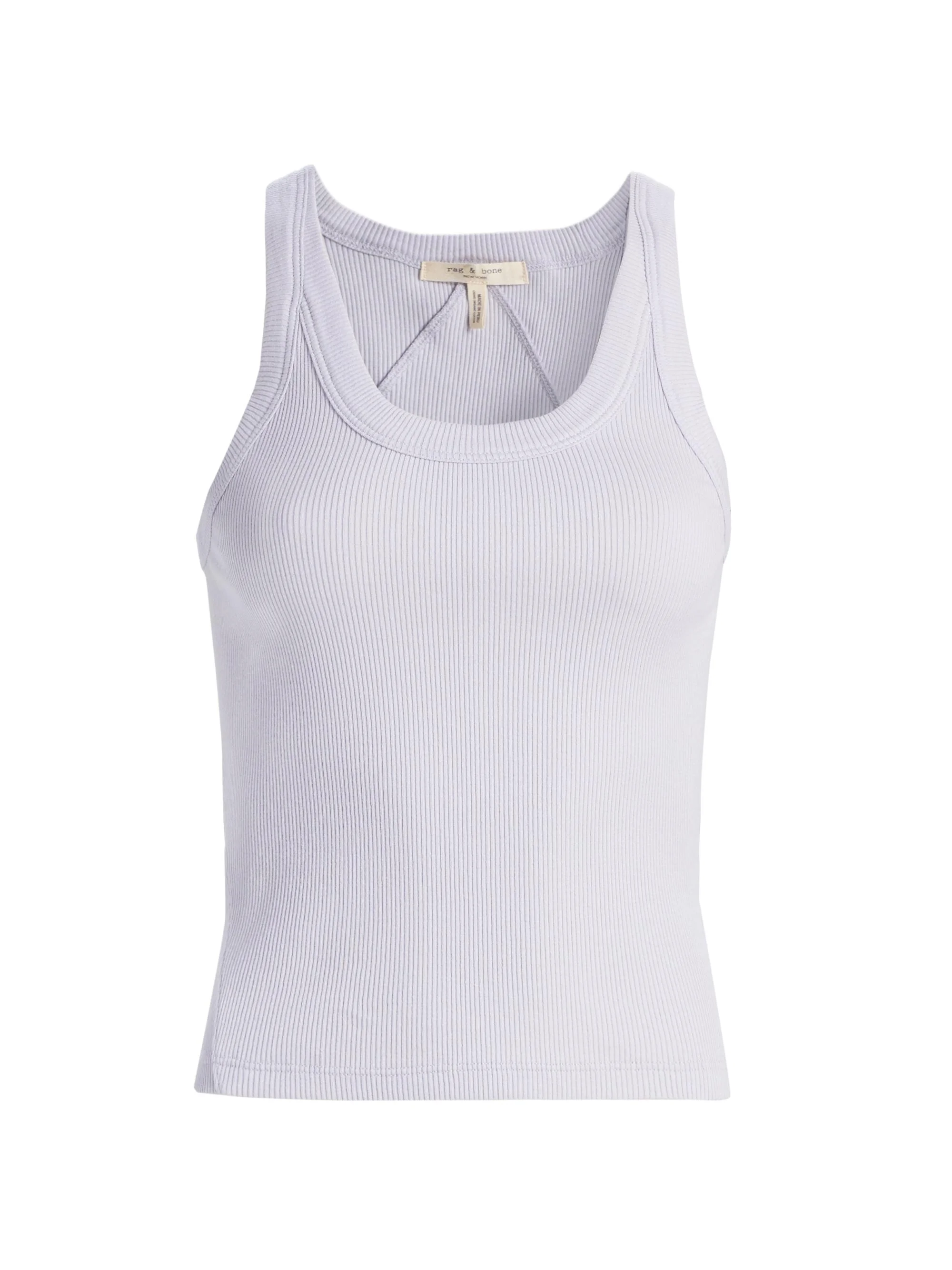 Women's The Essential Rib Tank - Lavender Mist - 1