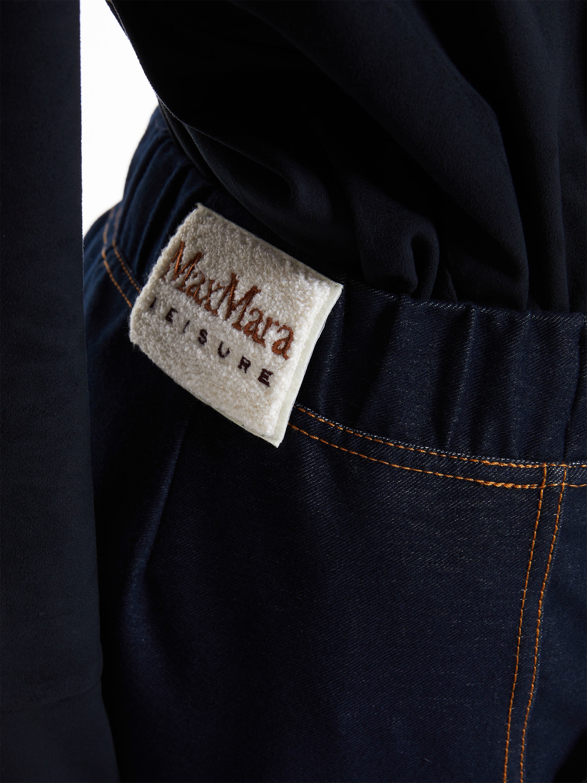 ADRIA Denim jersey joggers - 5