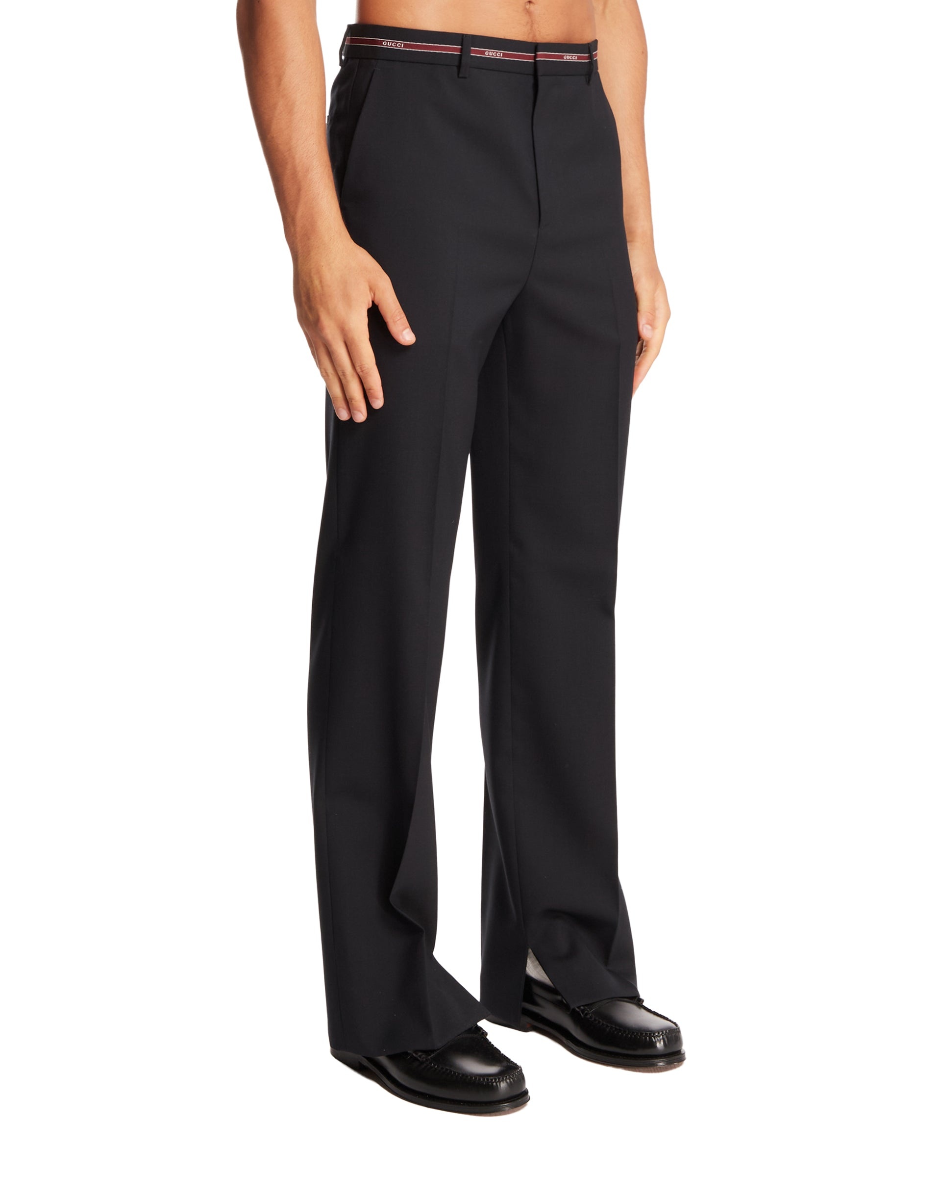 Blue Trousers with Ciman Detail - 4