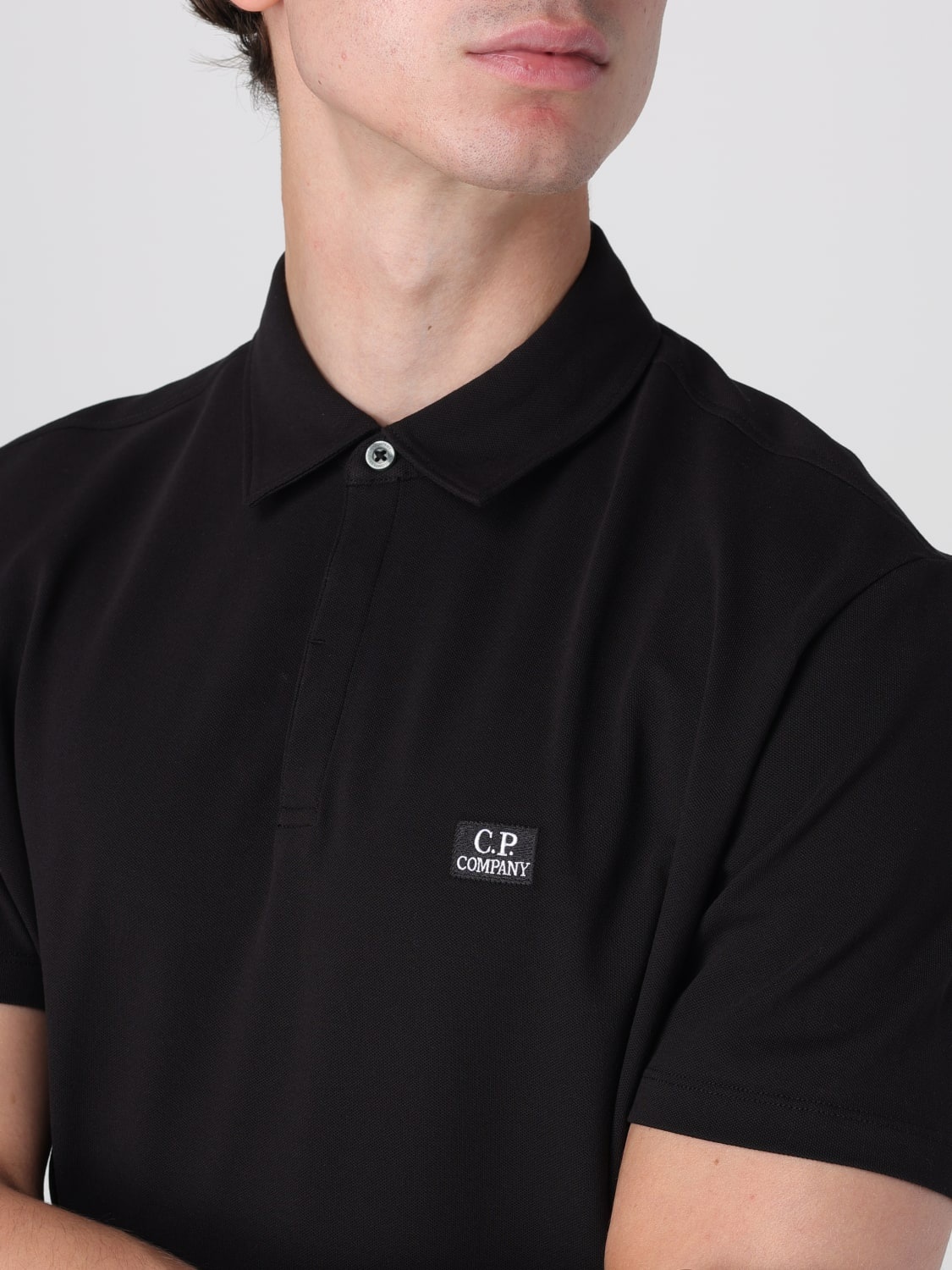 C.P. Company basic polo shirt with mini logo - 3