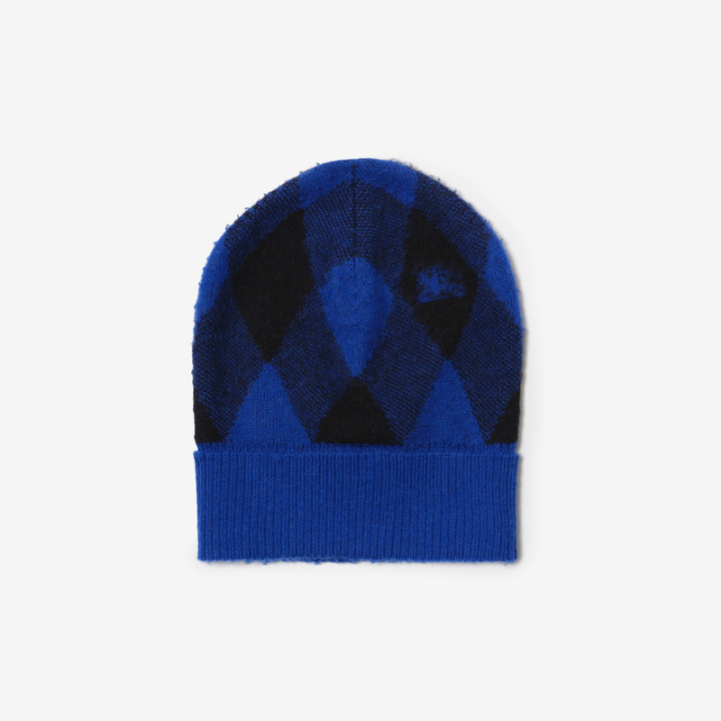 Argyle Wool Beanie 1