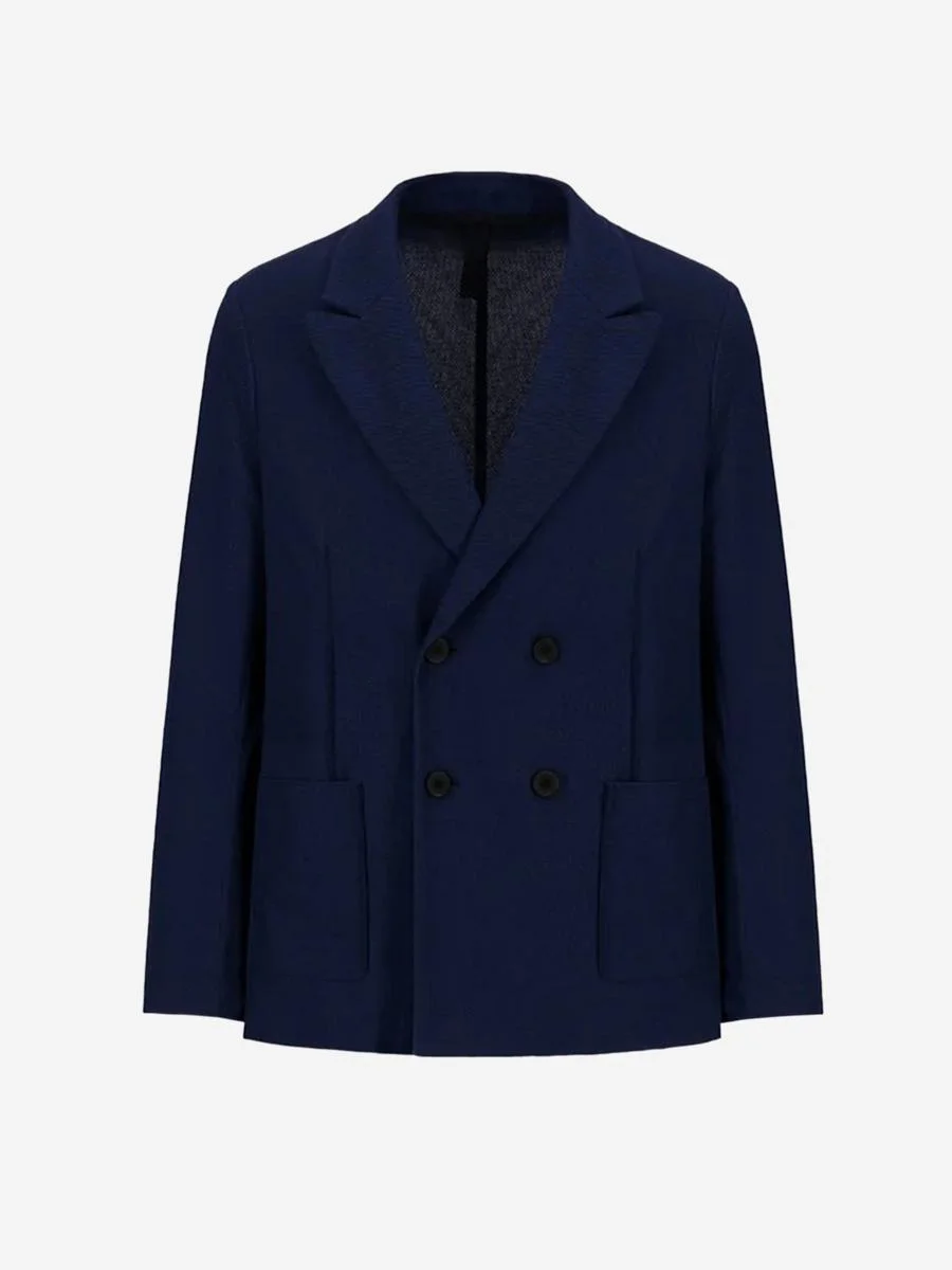 Harris Wharf London Lapel Blazer - 1