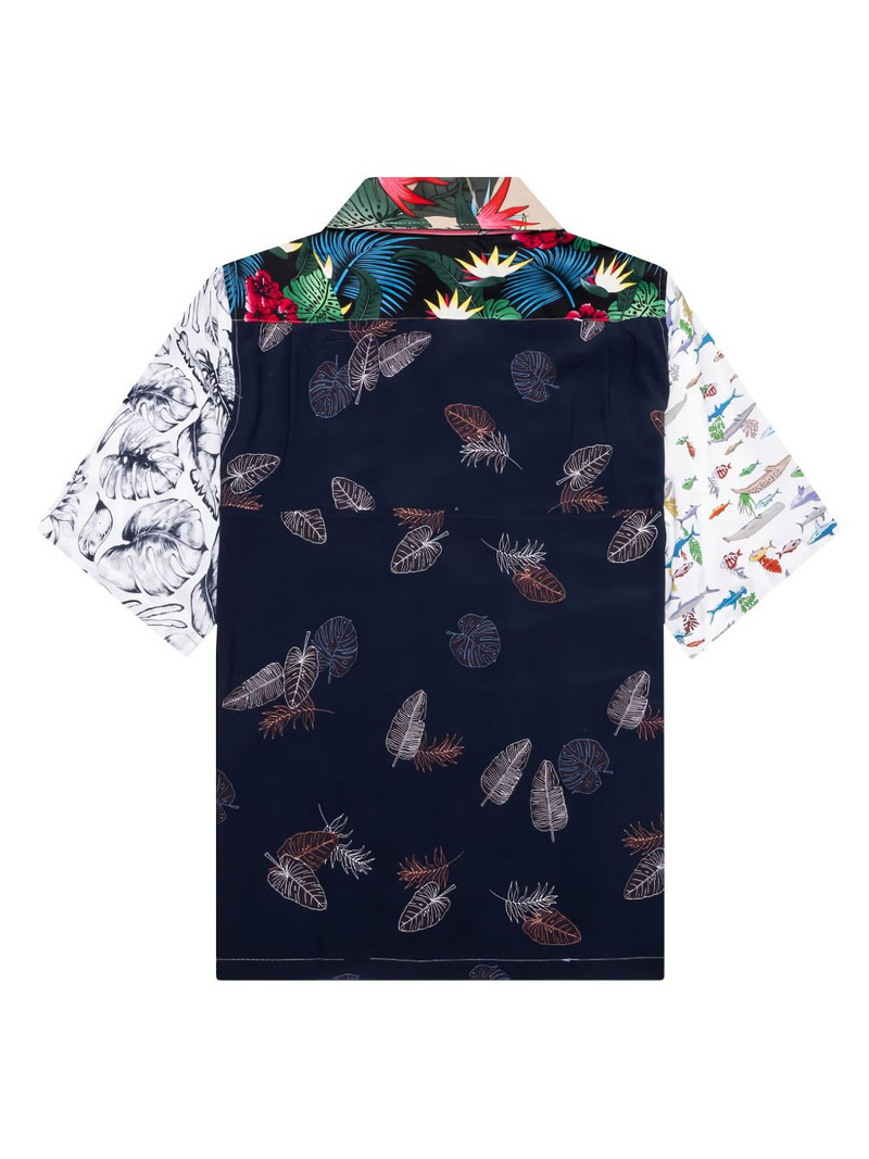 GALLERY DEPT. leaf-print  short-sleeve shirt outlook
