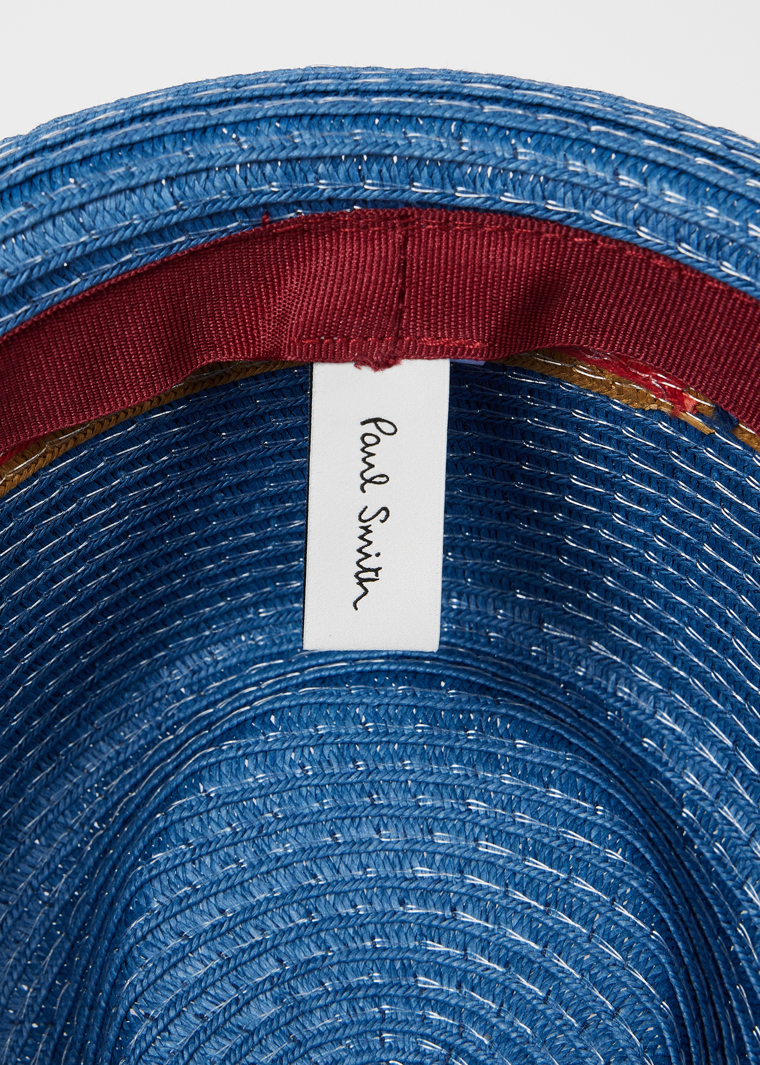 Blue 'Artist Stripe' Trilby Hat - 4