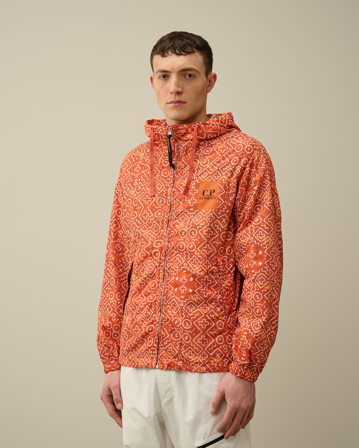 C.P. Company Flatt Nylon Inca Goggle Jacket | REVERSIBLE