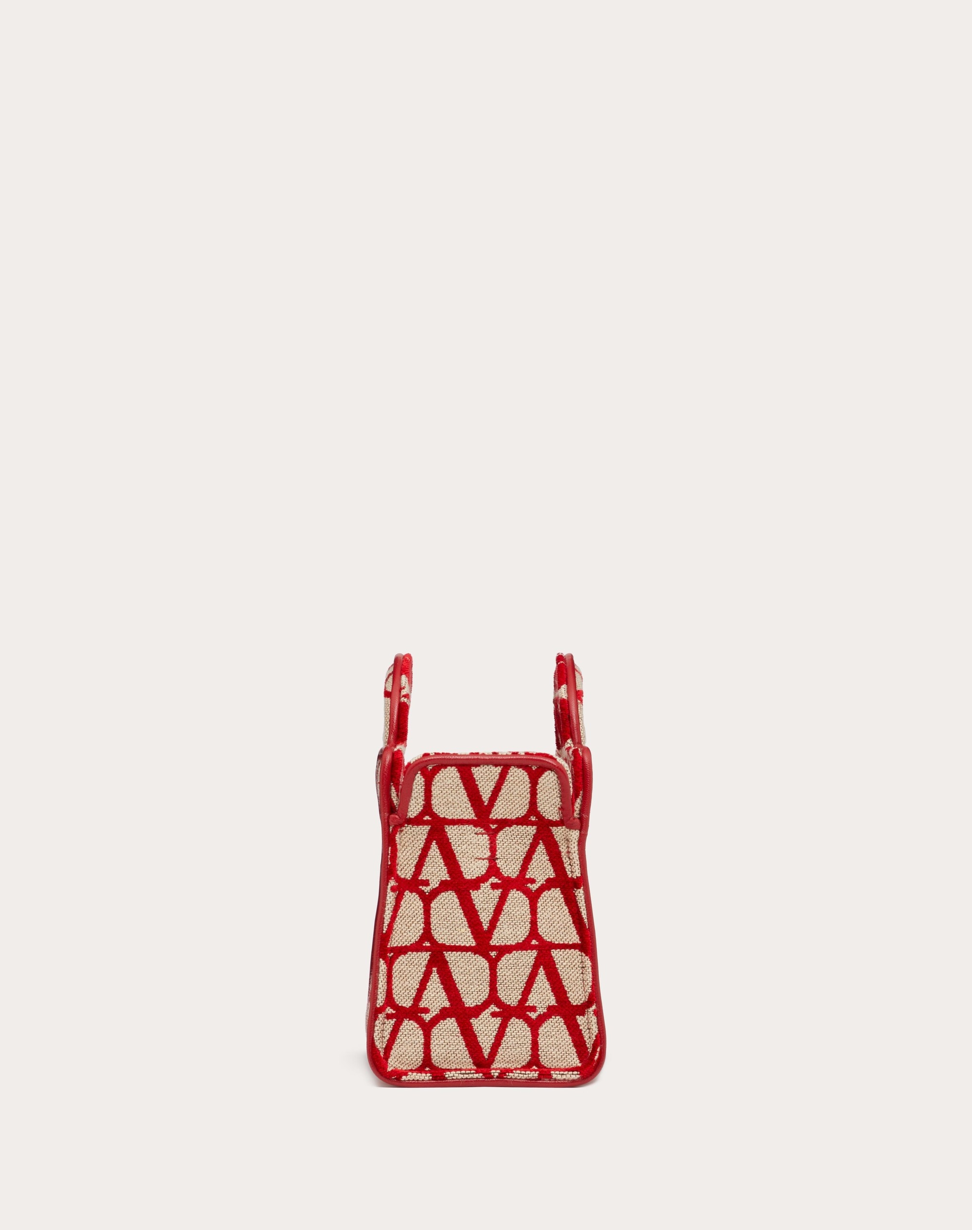 LE TROISIÈME MINI SHOPPING BAG IN TOILE ICONOGRAPHE - 4