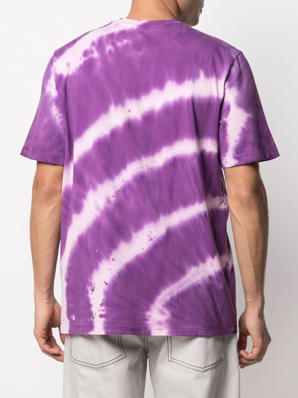 tie-dye print T-shirt - 4