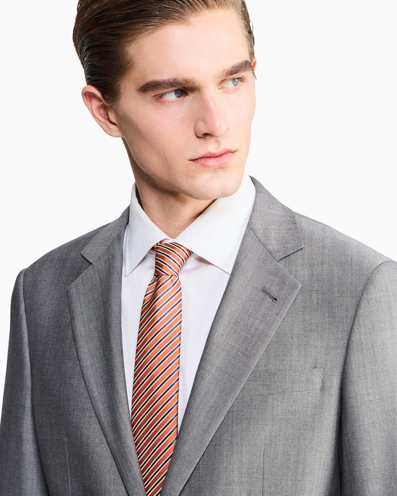 GIORGIO ARMANI SINGLE-BREASTED SOHO LINE SUIT IN VIRGIN WOOL outlook