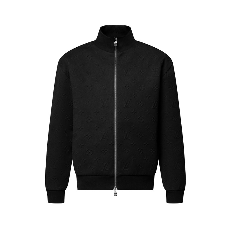 Embossed Monogram Jersey Tracksuit Top 1