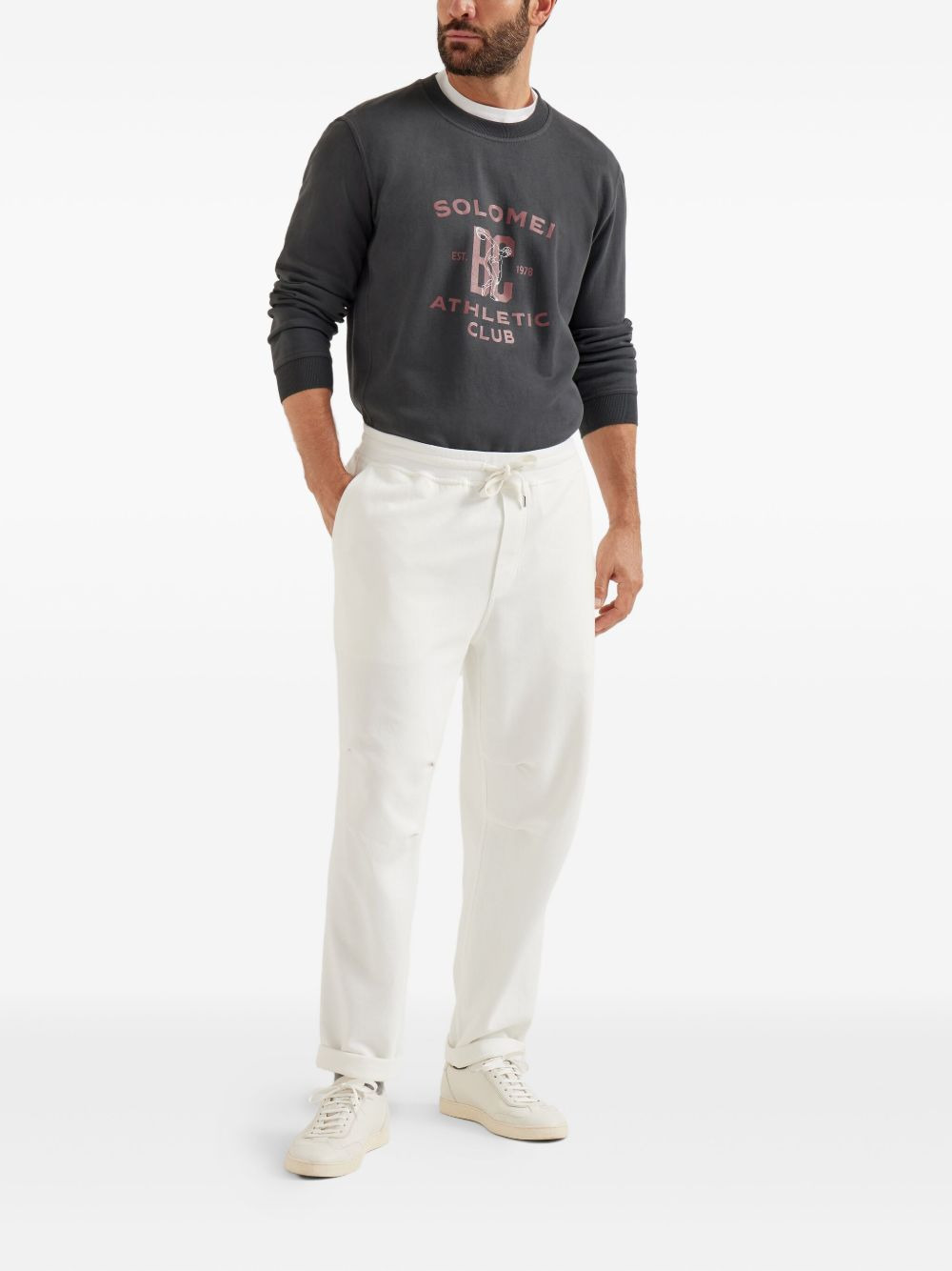Solomei Athletic-Club print sweatshirt - 2