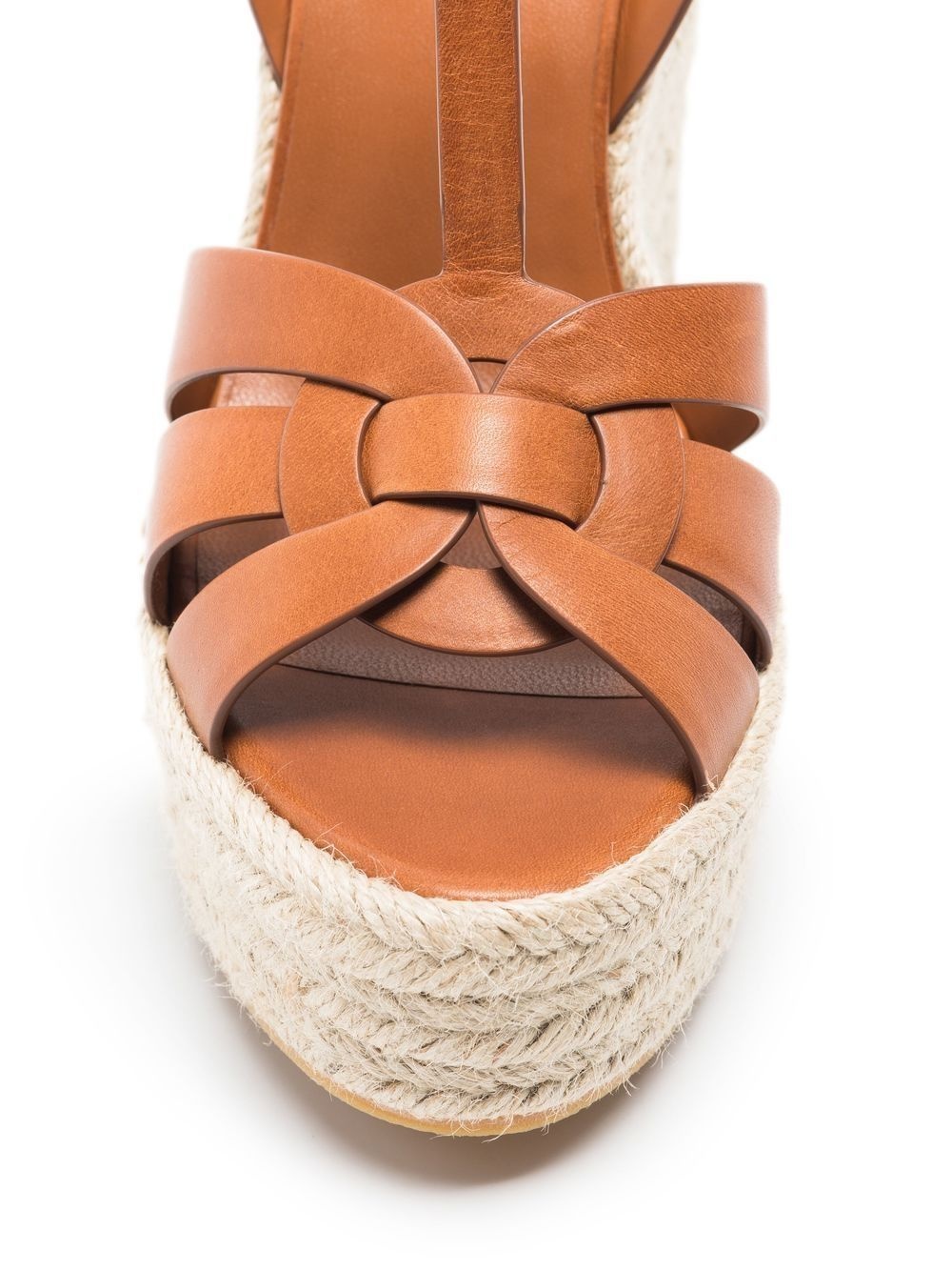 T-strap 85mm espadrille wedge sandals - 2