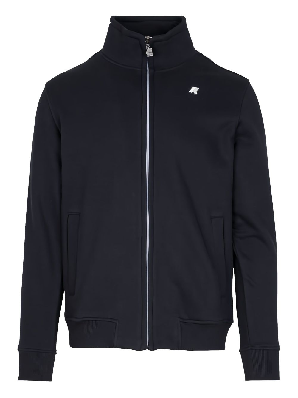 logo-embroidered track jacket - 1