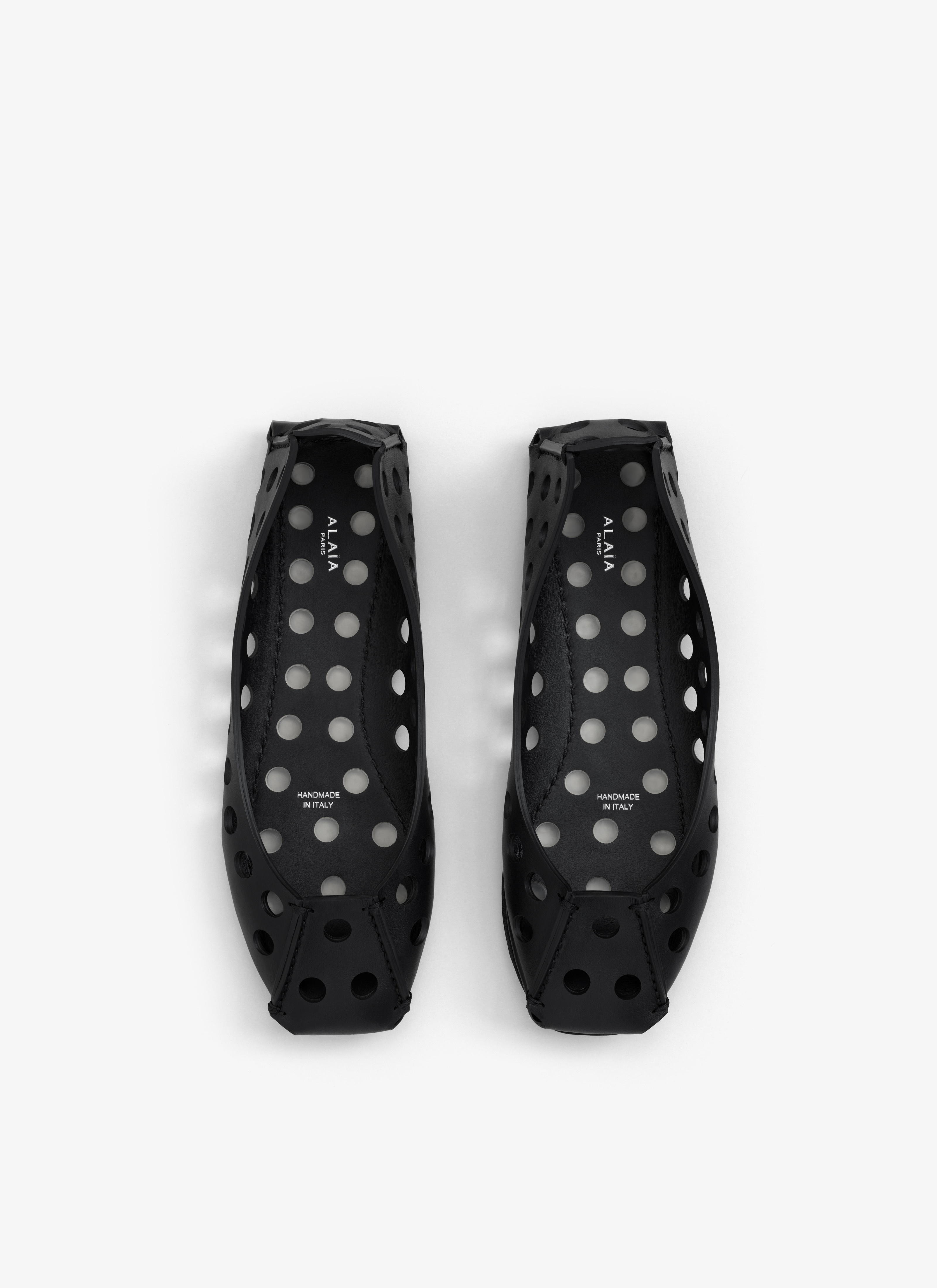 PERFO BALLET FLATS IN CALFSKIN - 3
