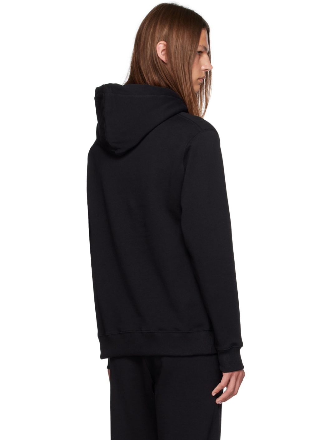 Black Klein Patch Hoodie - 3