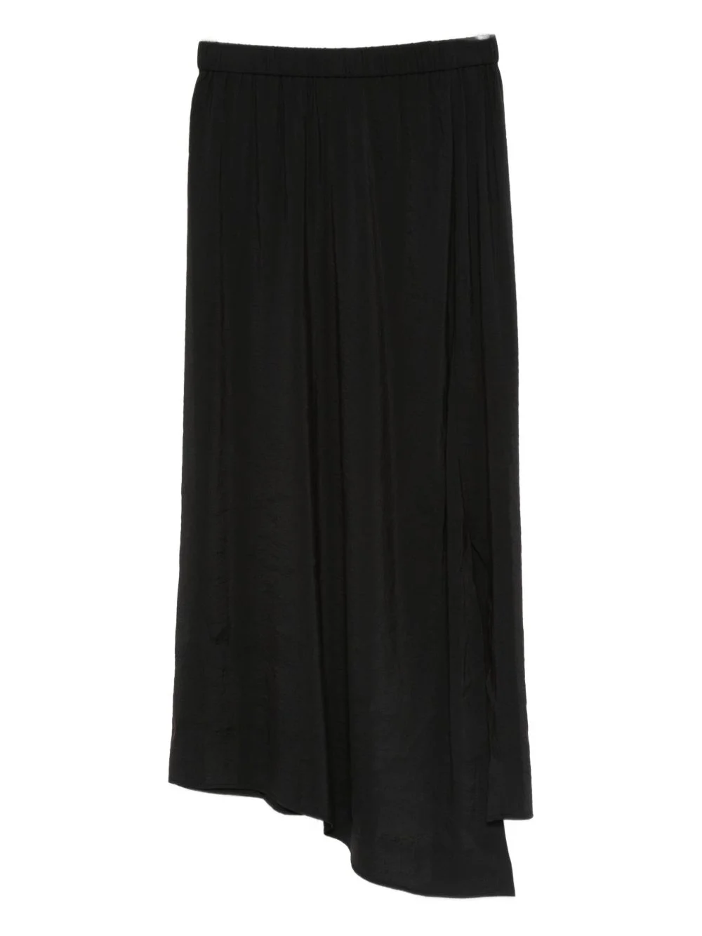 asymmetric midi skirt - 1