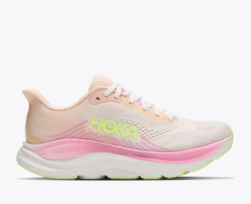 Women's Clifton 11 Shoes in Tangerine Glow/White - 1