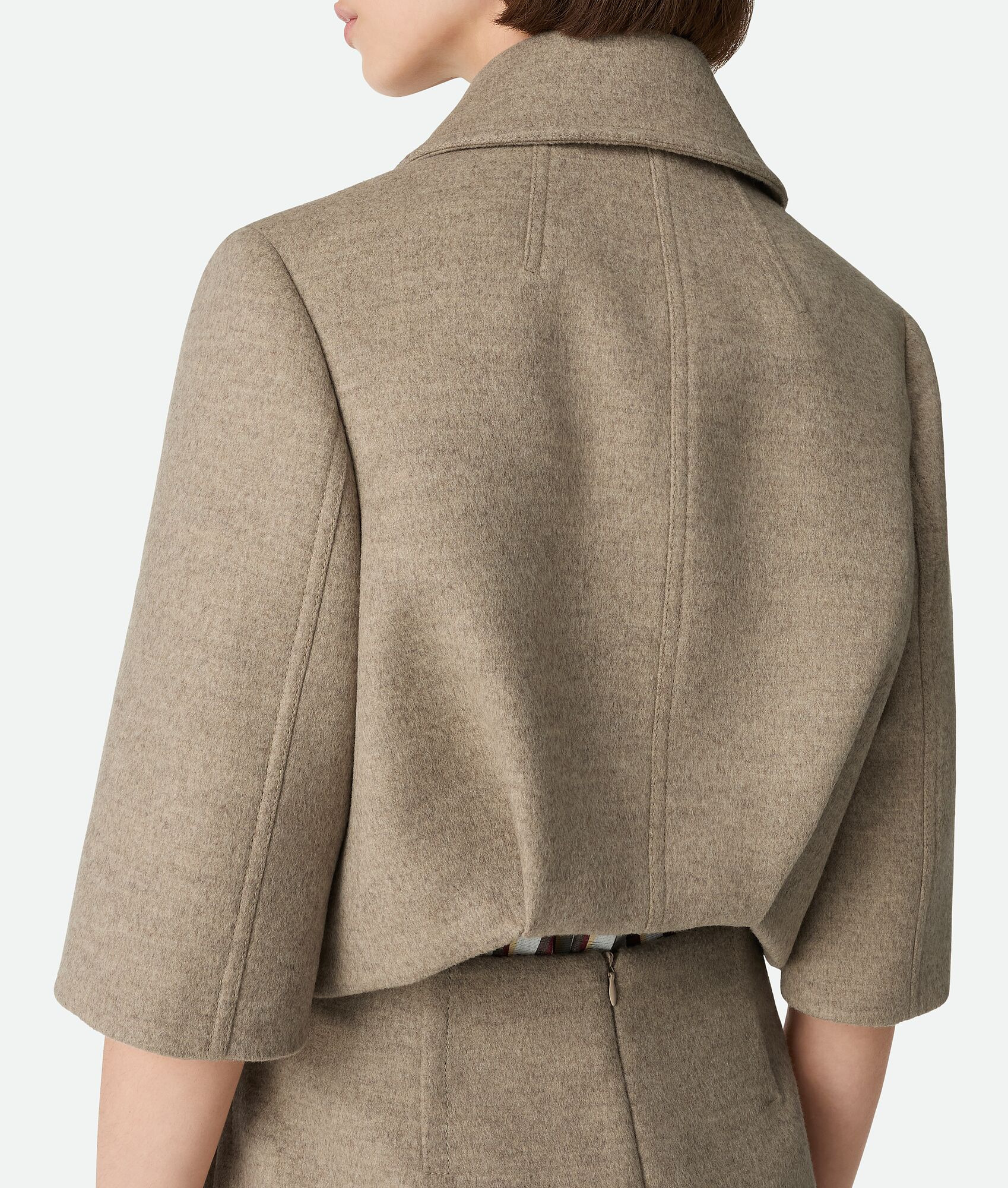 Wool And Cashmere Cropped Jacket - 5