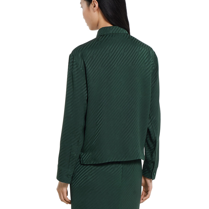 Interlocking GG silk jacquard shirt 4