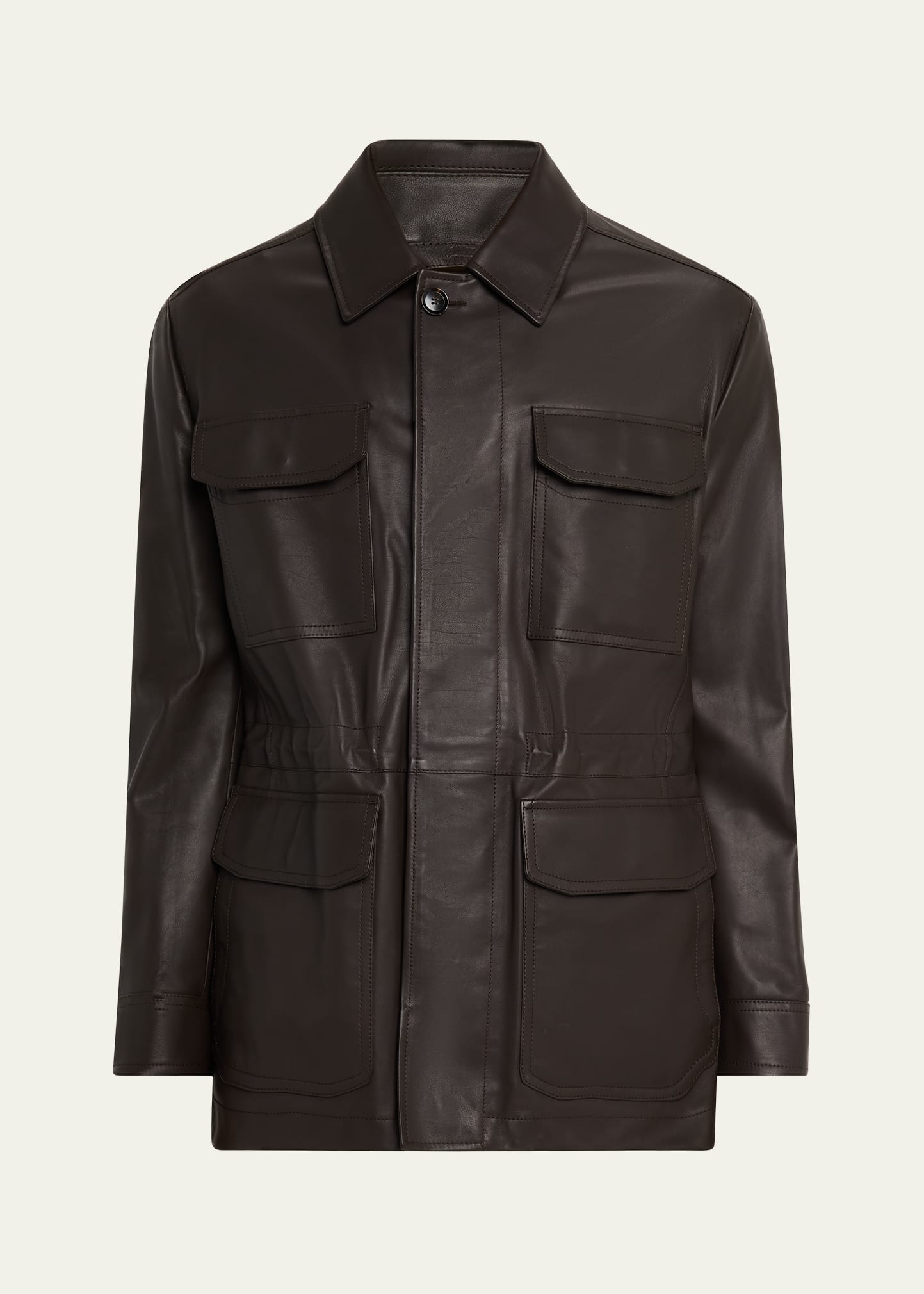 Men's Calfskin Field Jacket - 1