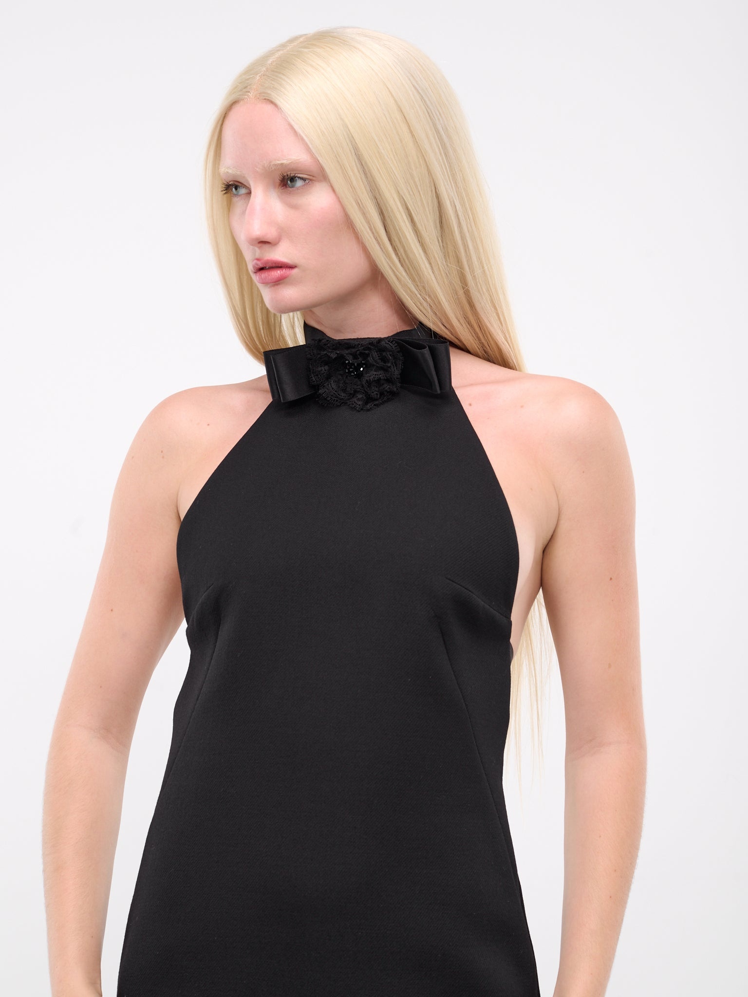 Short Woolen Dress - 4