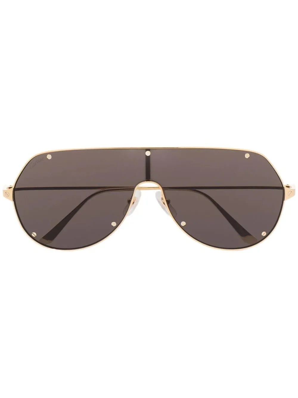 mask-frame sunglasses - 1