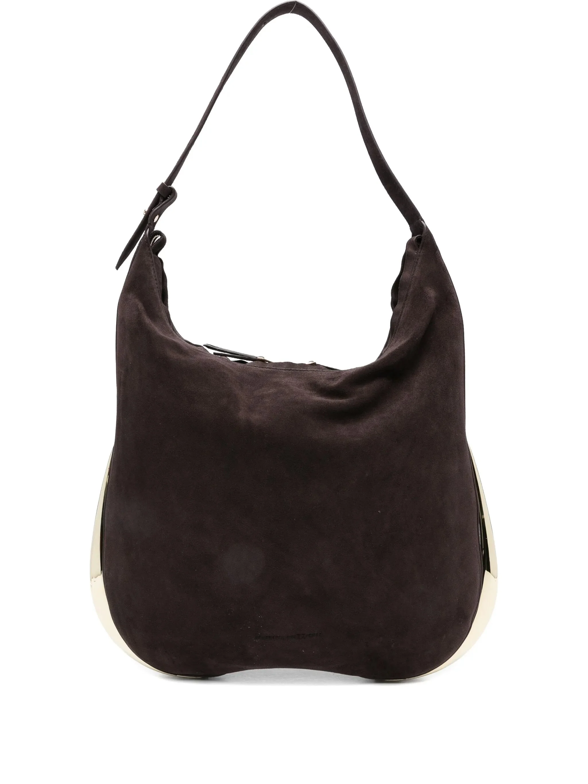 Benedetta Bruzziches Suede Shoulder Bag - 1