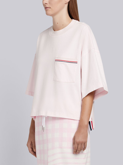 Thom Browne RWB-stripe boxy T-shirt outlook