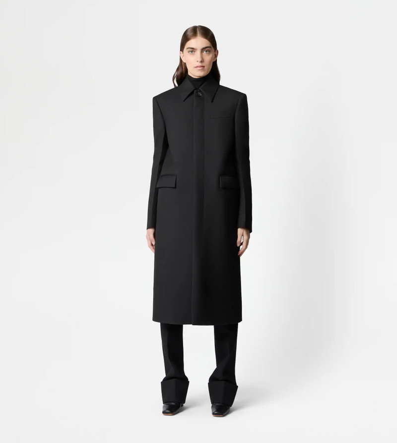 Tod's COAT IN WOOL - BLACK outlook