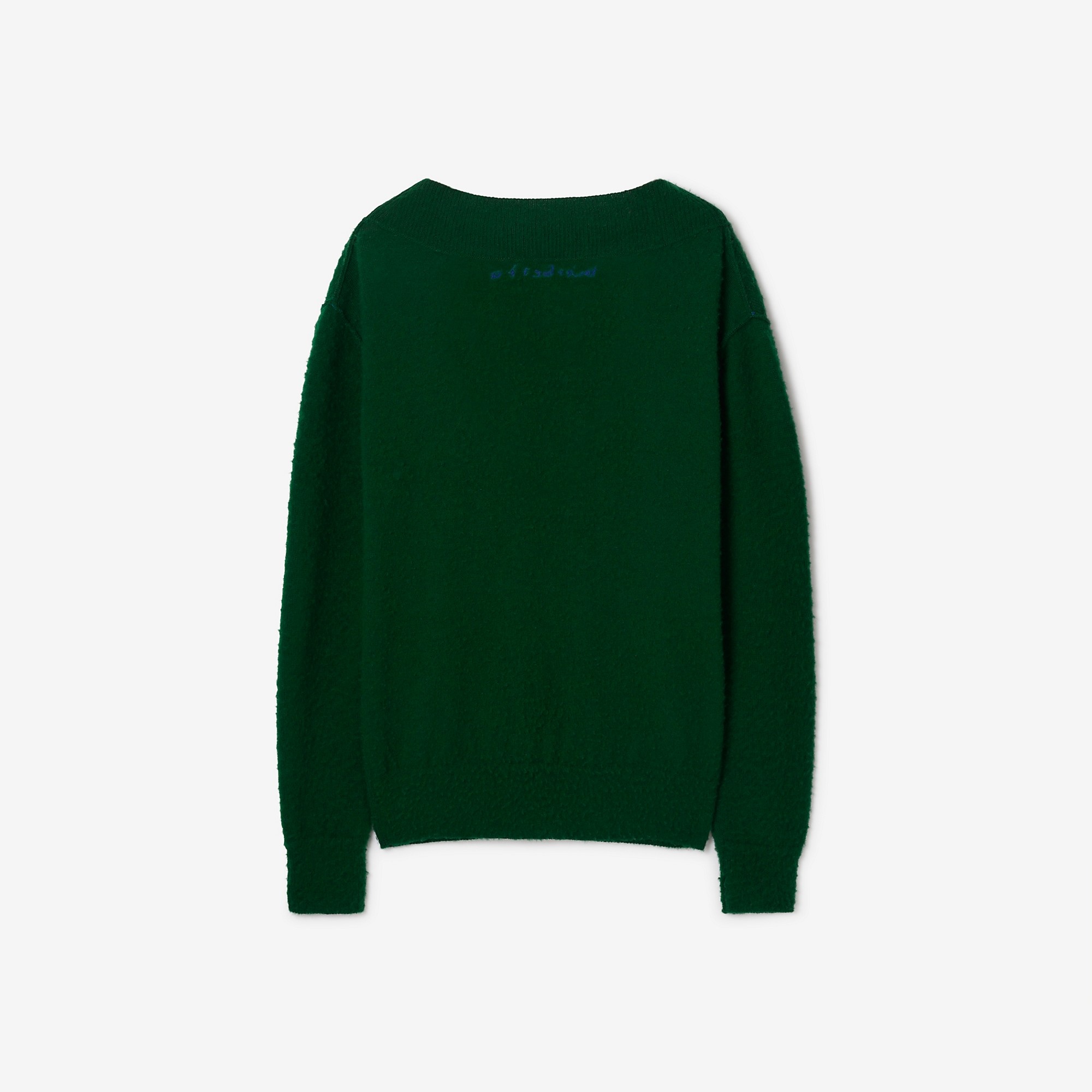 Argyle Wool Sweater - 5