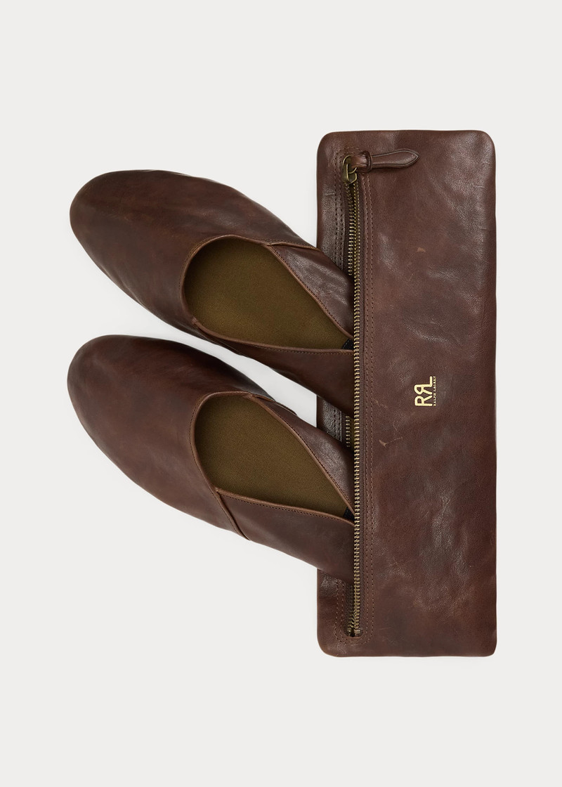 Packable Leather Slipper 1