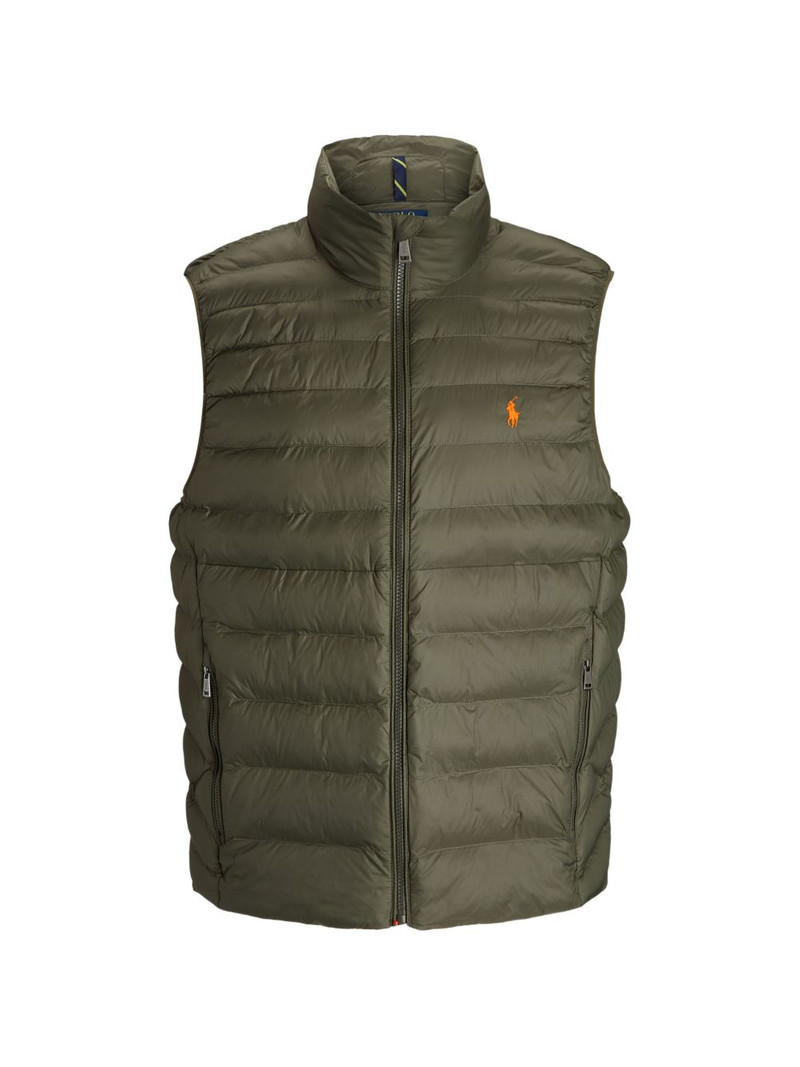 zip quilted gilet 1