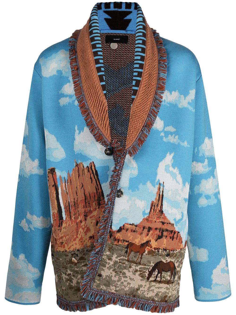 The Monument Valley Horse cardigan - 1