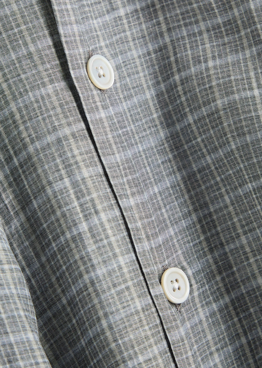 Our Legacy Beyond Checked Voile Shirt - 5