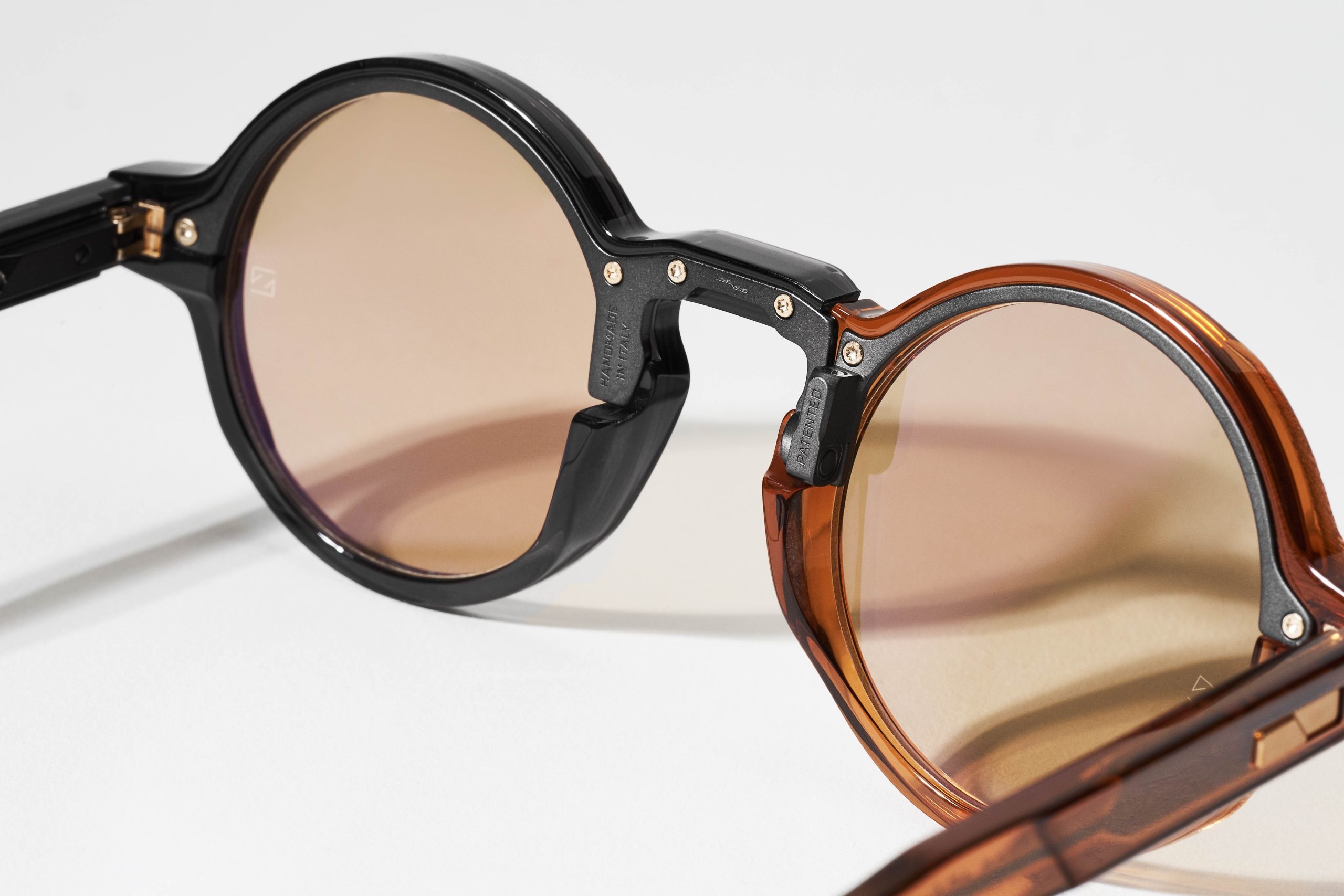 MOVITRA - Movitra – ERROR 404 – Light Brown with Light Gold Lenses – Limited Edition - 4