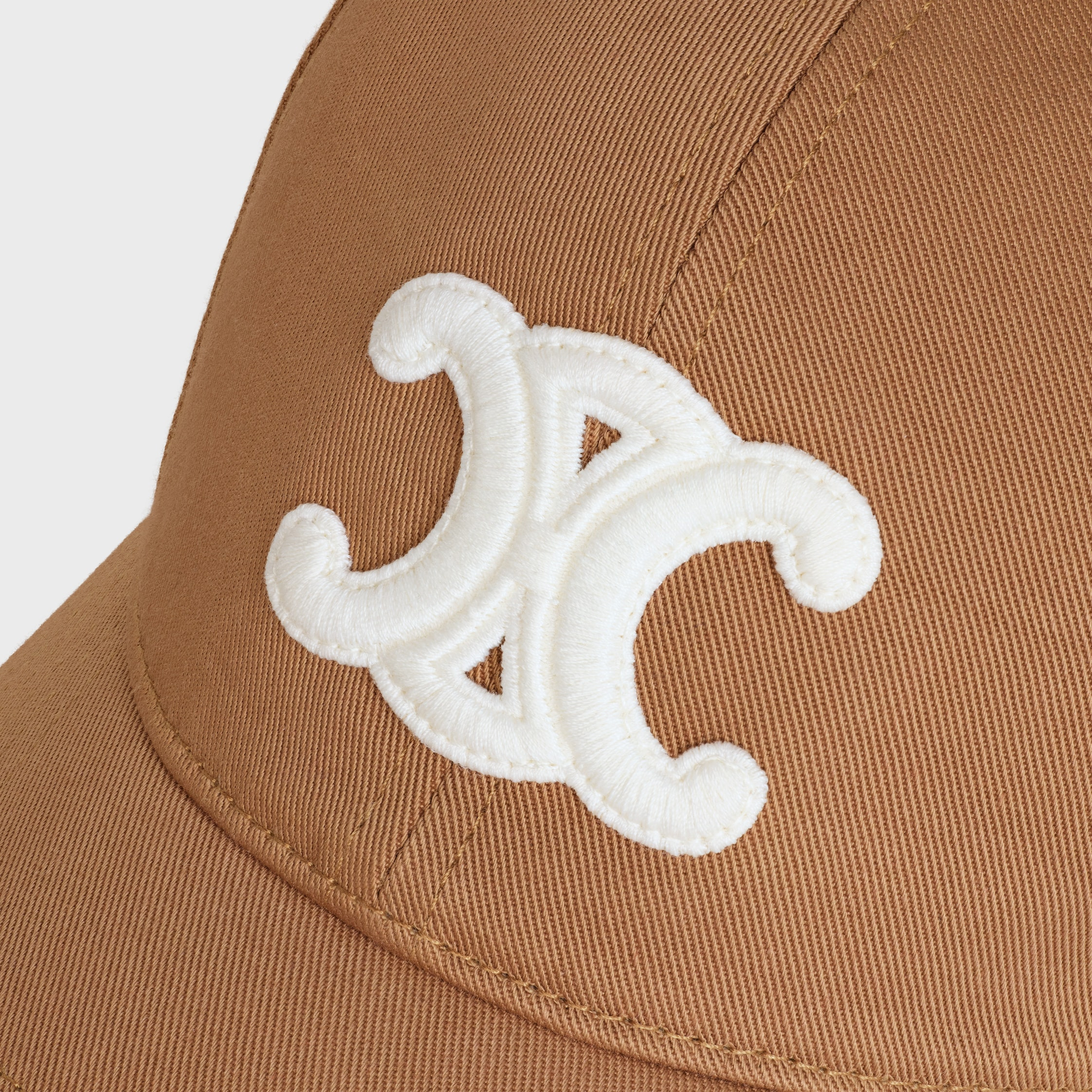 triomphe baseball cap in cotton - 5