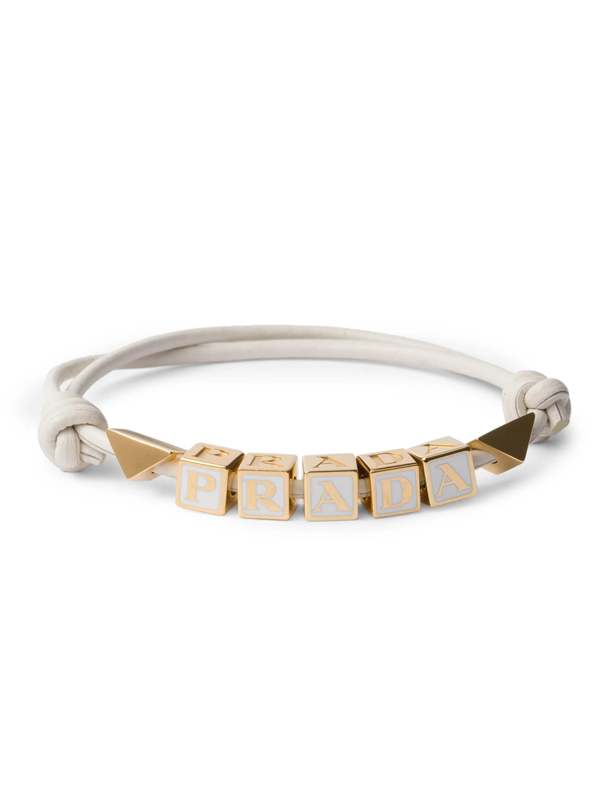 Women's Nappa Leather Bracelet - White - 1