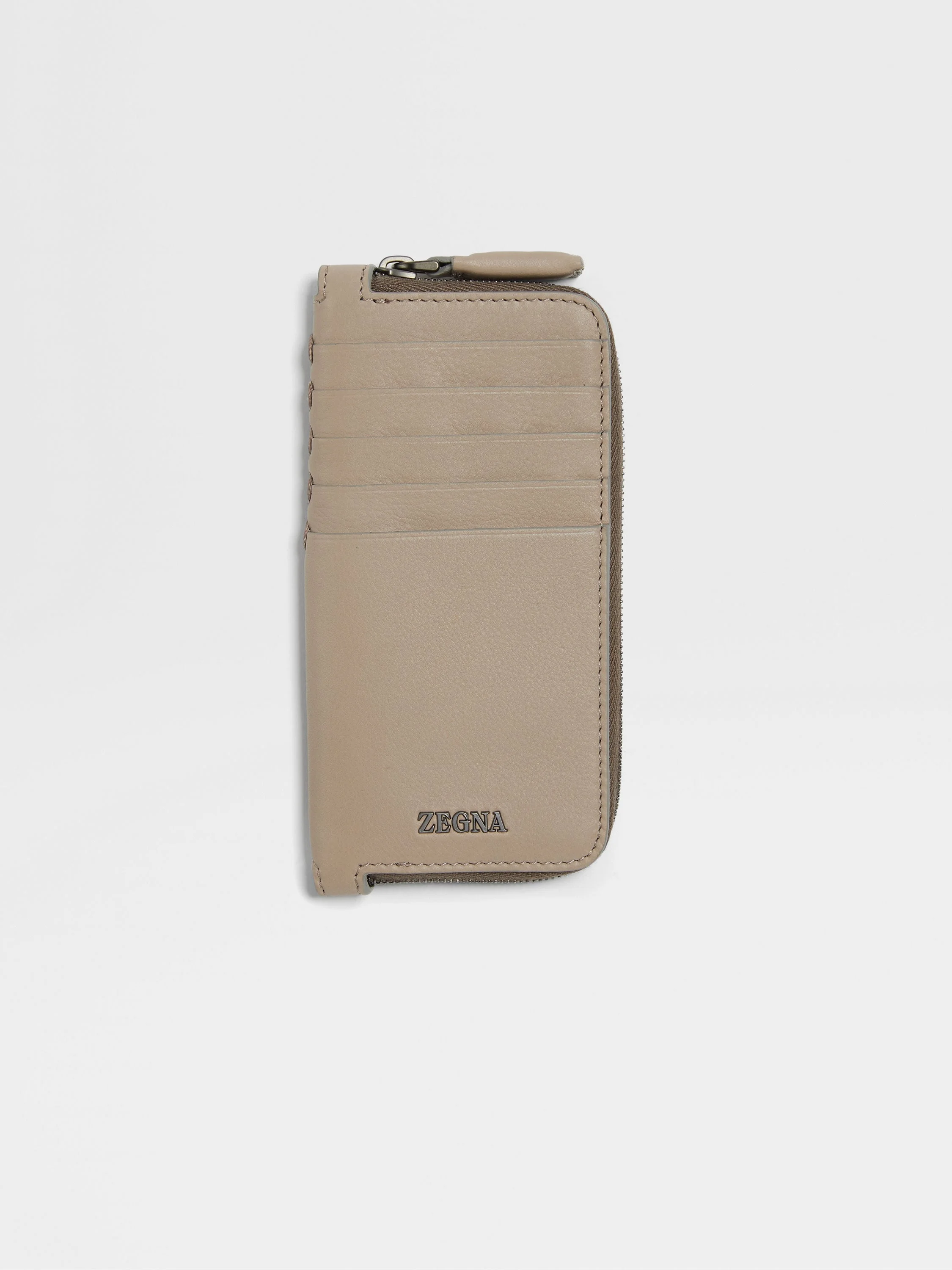 LIGHT TAUPE SECONDSKIN WALLET - 1