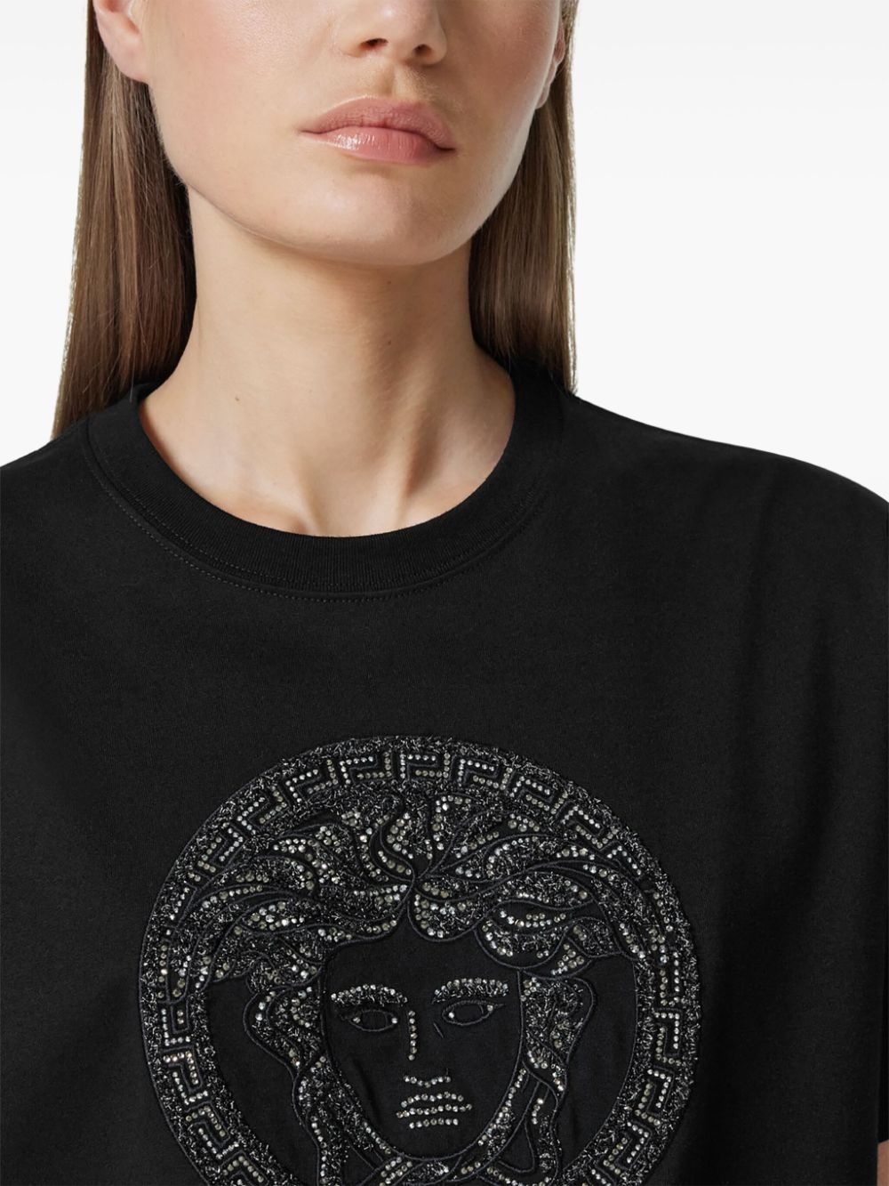 logo-embellished T-shirt - 5
