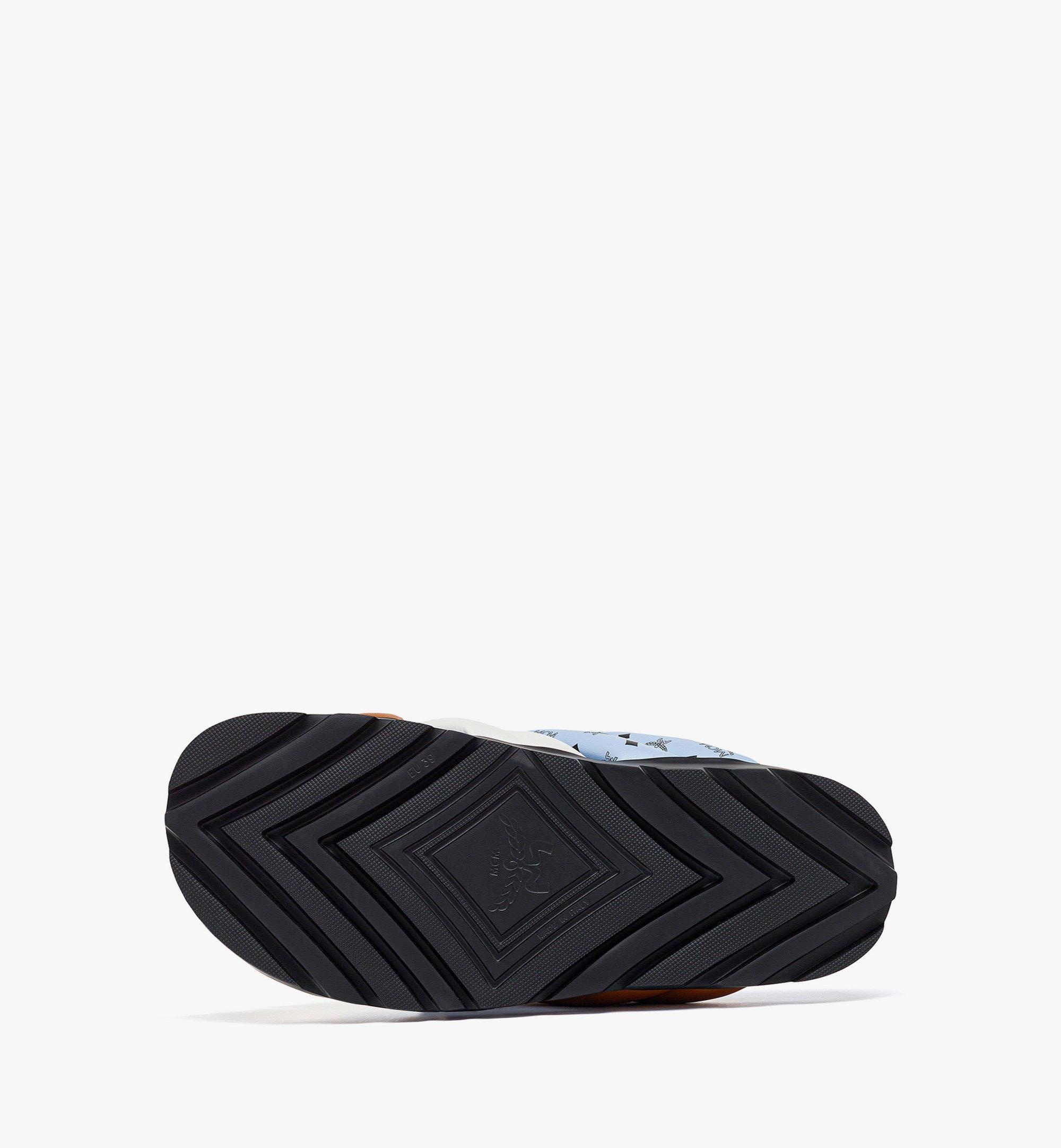 Monogram Cross Sandals in Lamb Leather - 4