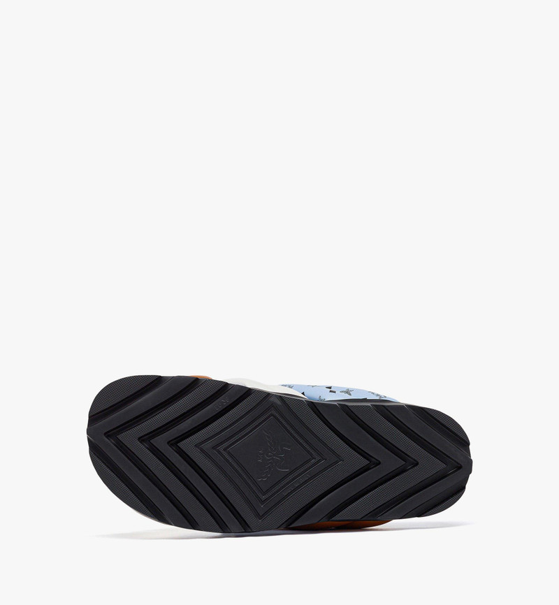 Monogram Cross Sandals in Lamb Leather 4