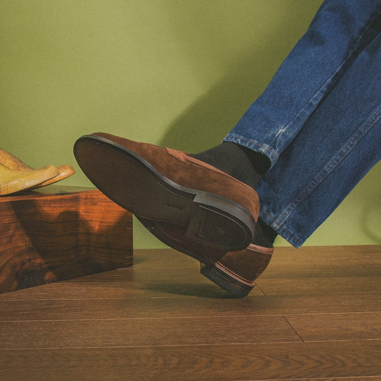 Bristol - Sepia Janus Calf Suede - 6