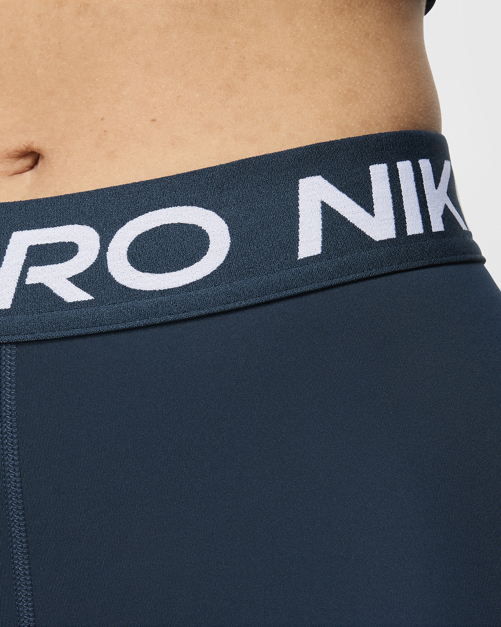 Nike Pro Women's Mid-Rise Mesh-Paneled Leggings - 4