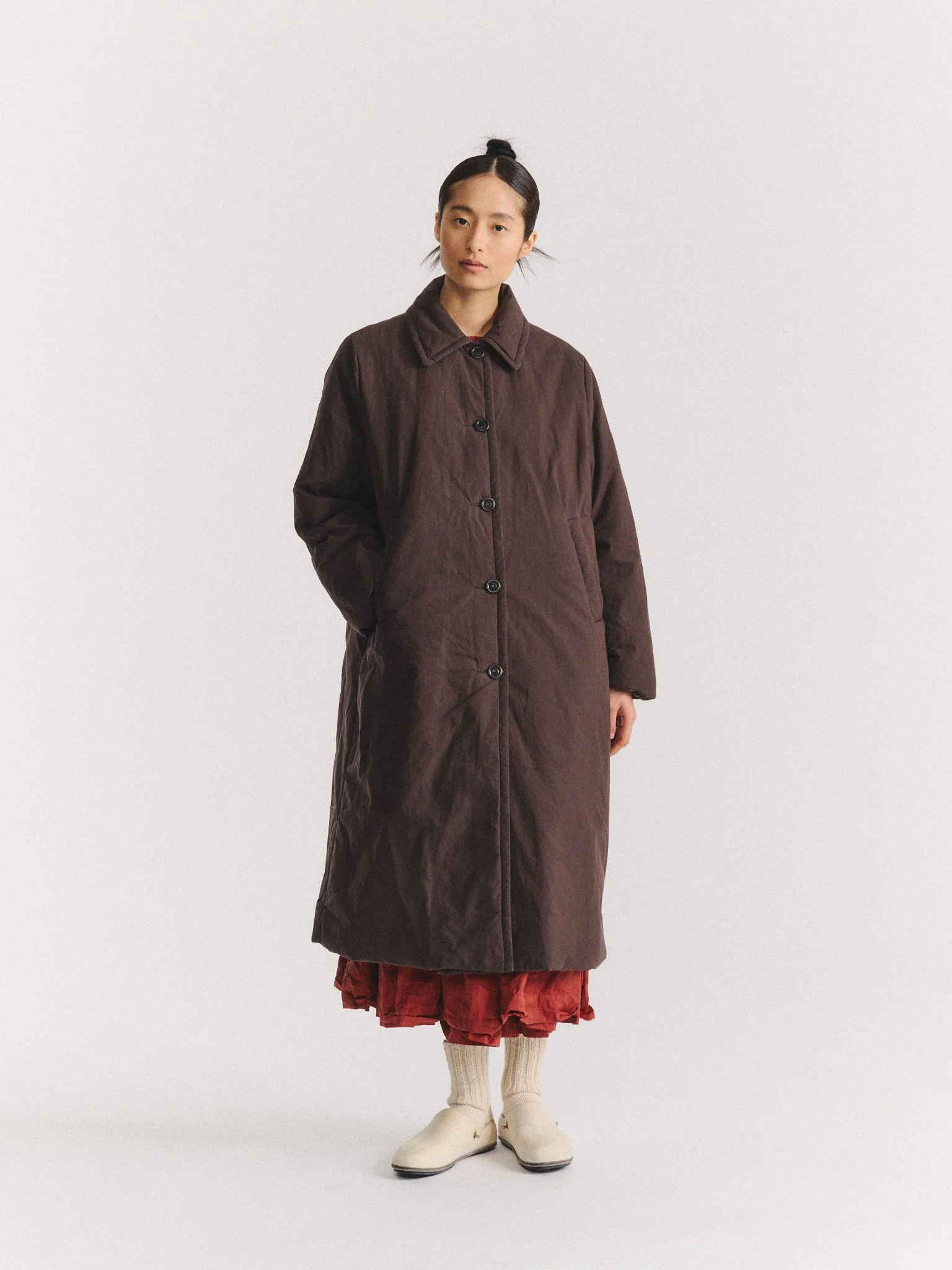 SALLY COAT - L WAX - EBONY - 1